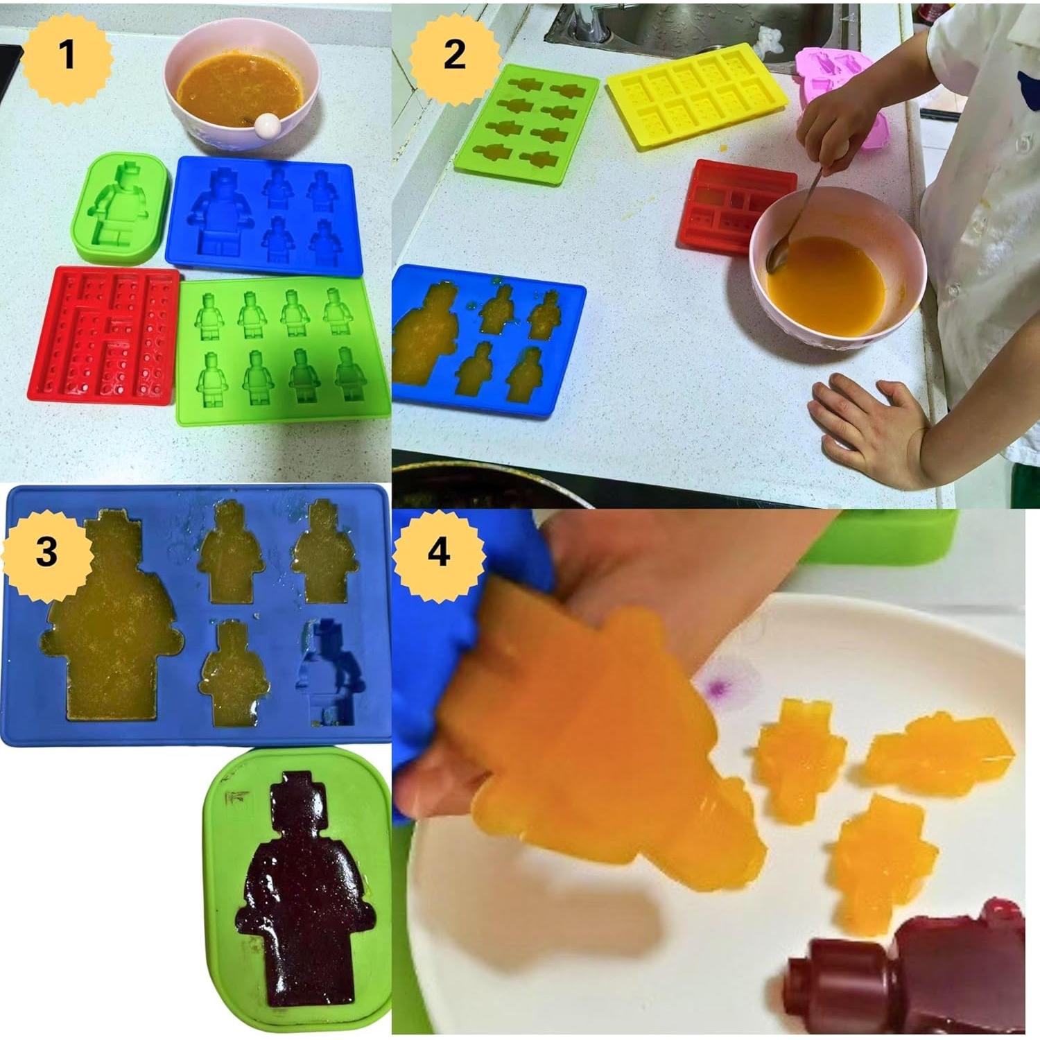 Molde de Silicona Nuoda para Caramelos y Chocolates - Multicolor