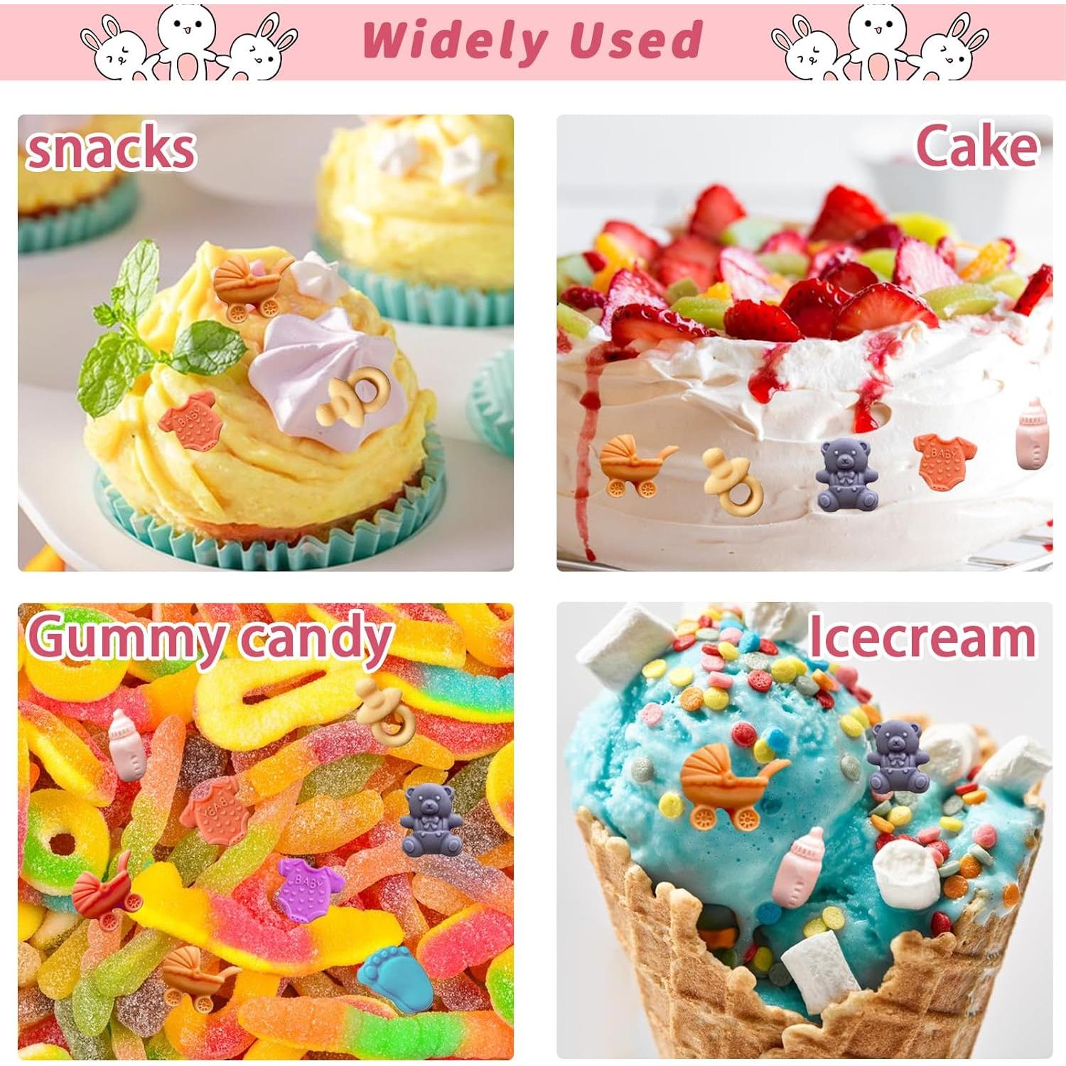 Moldes de Silicona para Chocolate Baby Shower Starfa Lab - 2 Piezas