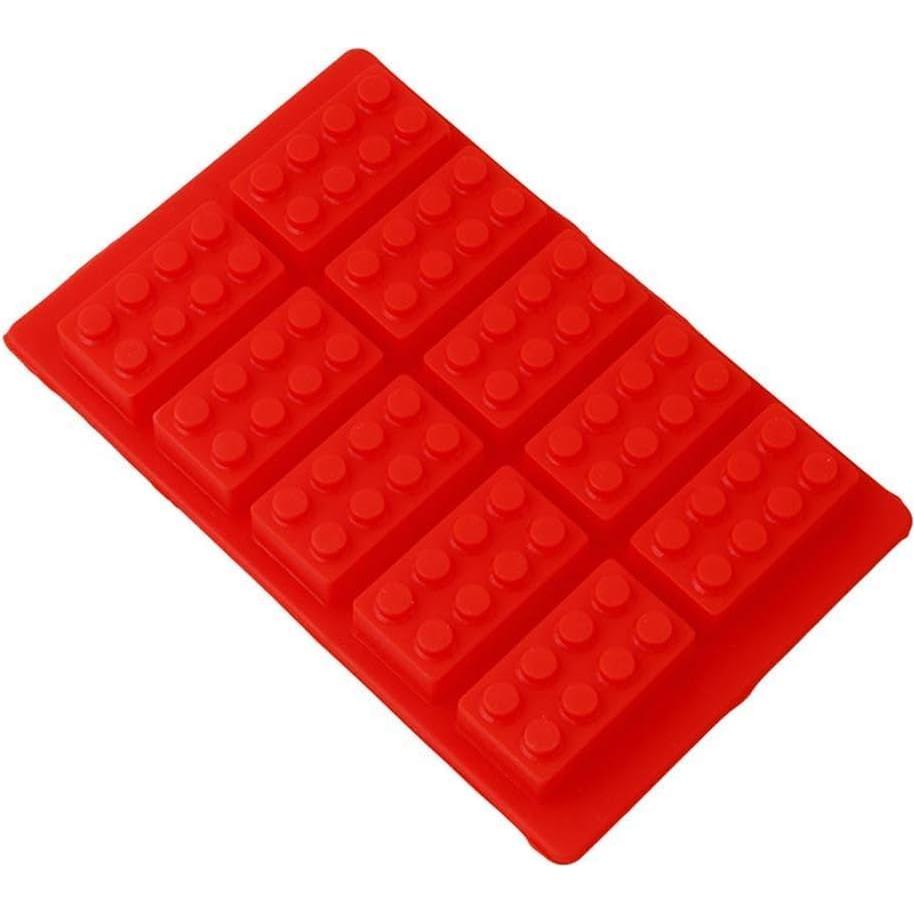 Bandeja de Hielo de Silicona i Kito 19x12 cm Rojo