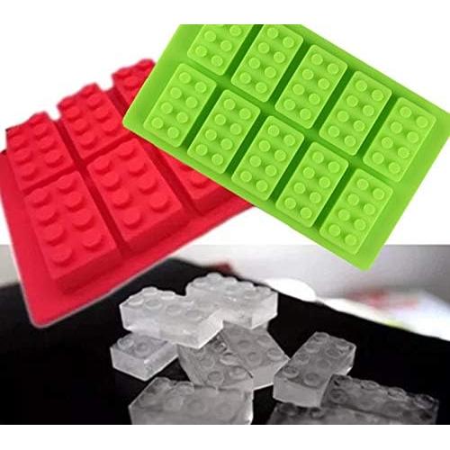 Bandeja de Hielo Silicona i Kito Lego 19x12 cm - 2 Piezas