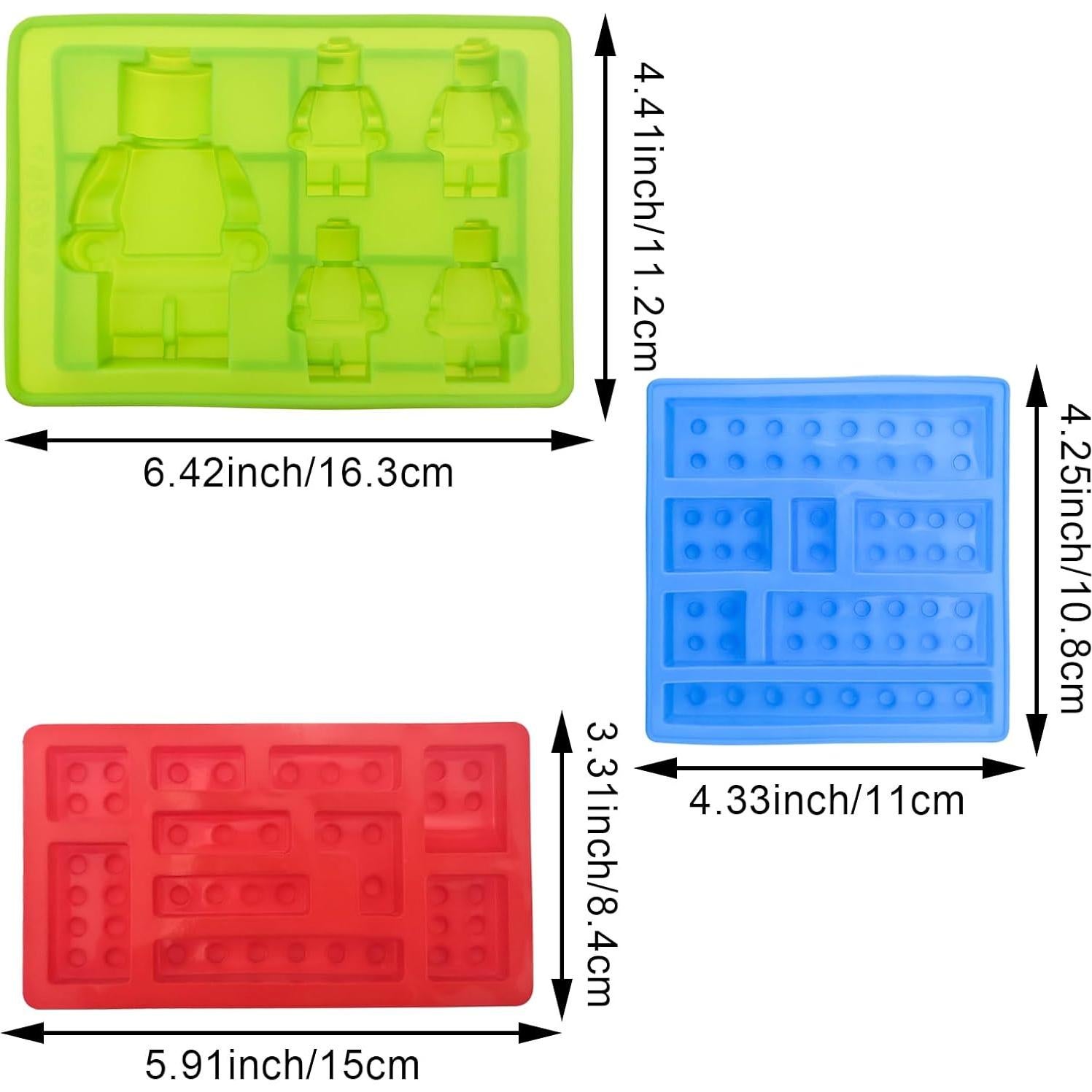 Moldes de Silicona para Caramelo Arvintas - 3 Piezas