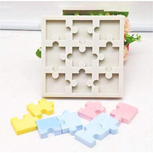 Molde de Silicona para Rompecabezas MoldFun 2 Pcs Antiadherente