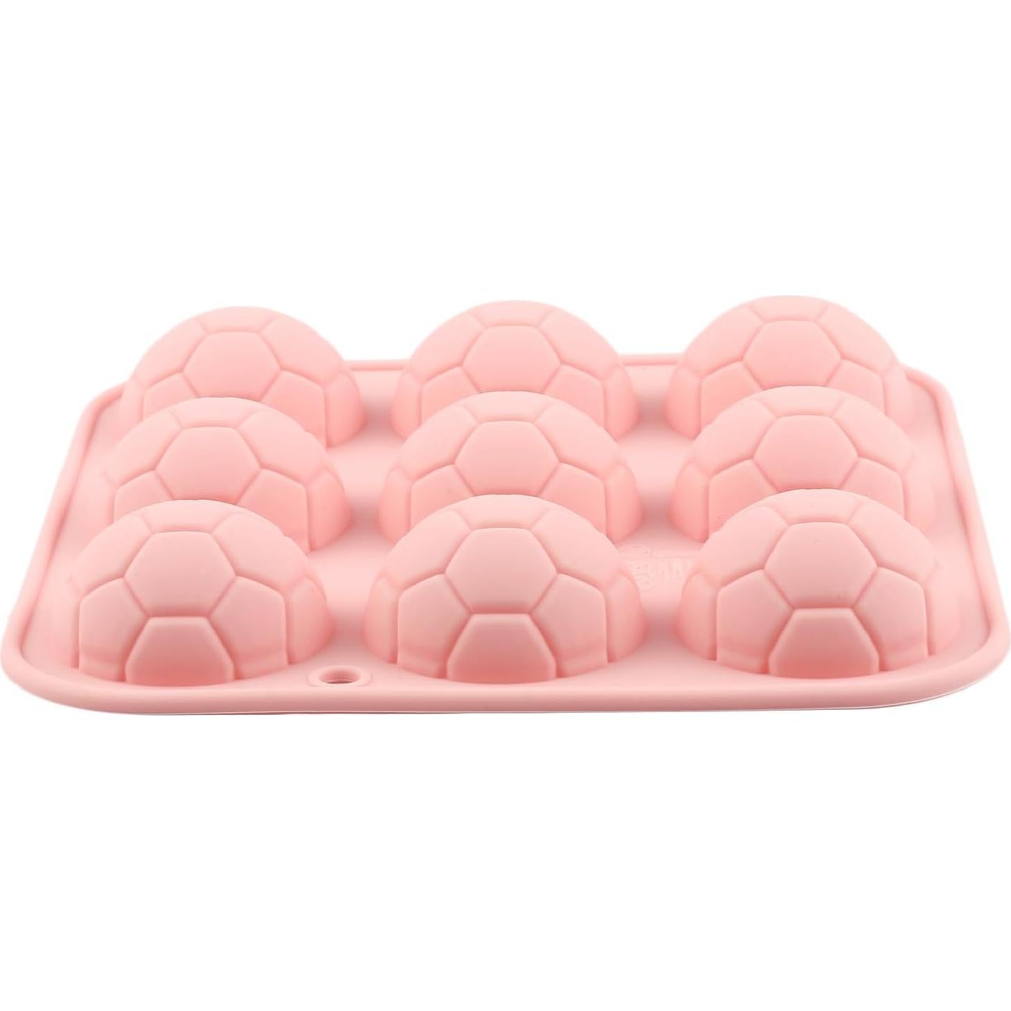 Molde de Silicona para Chocolate de Fútbol EPYHREHM 9 Cavidades