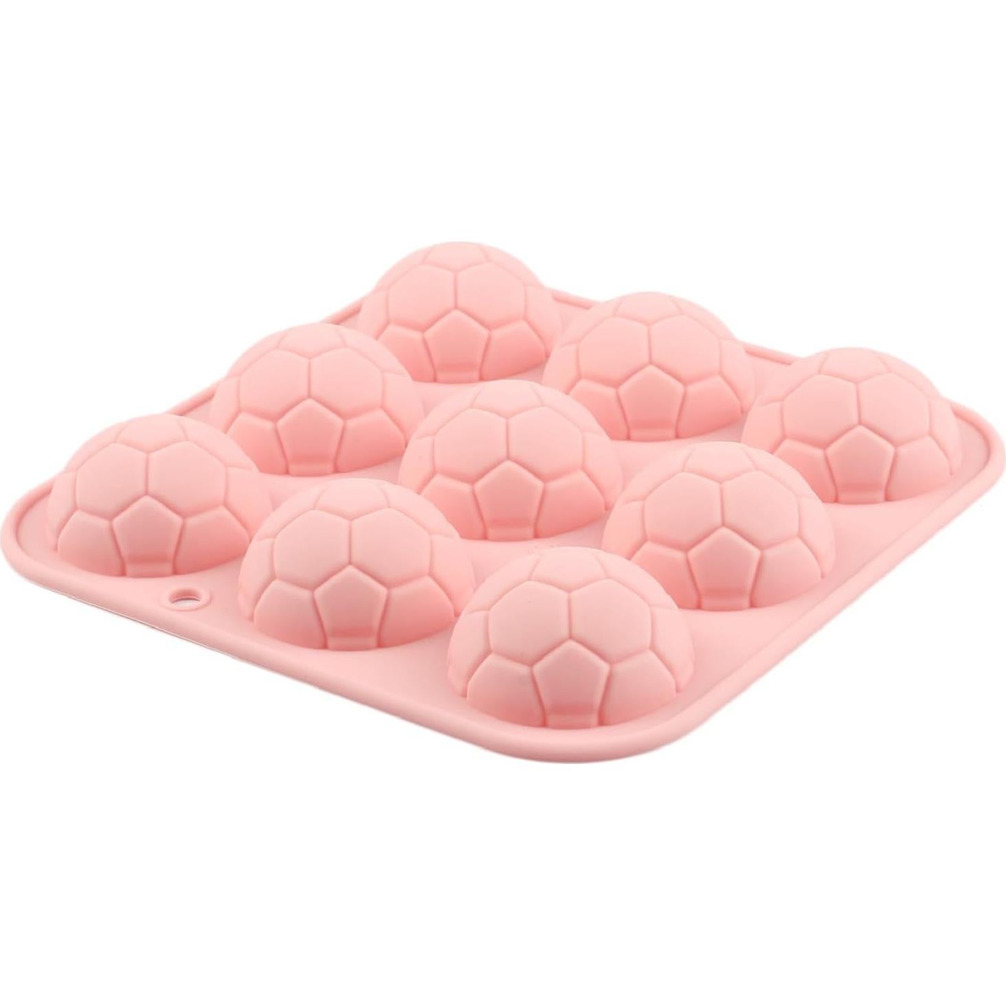 Molde de Silicona para Chocolate de Fútbol EPYHREHM 9 Cavidades