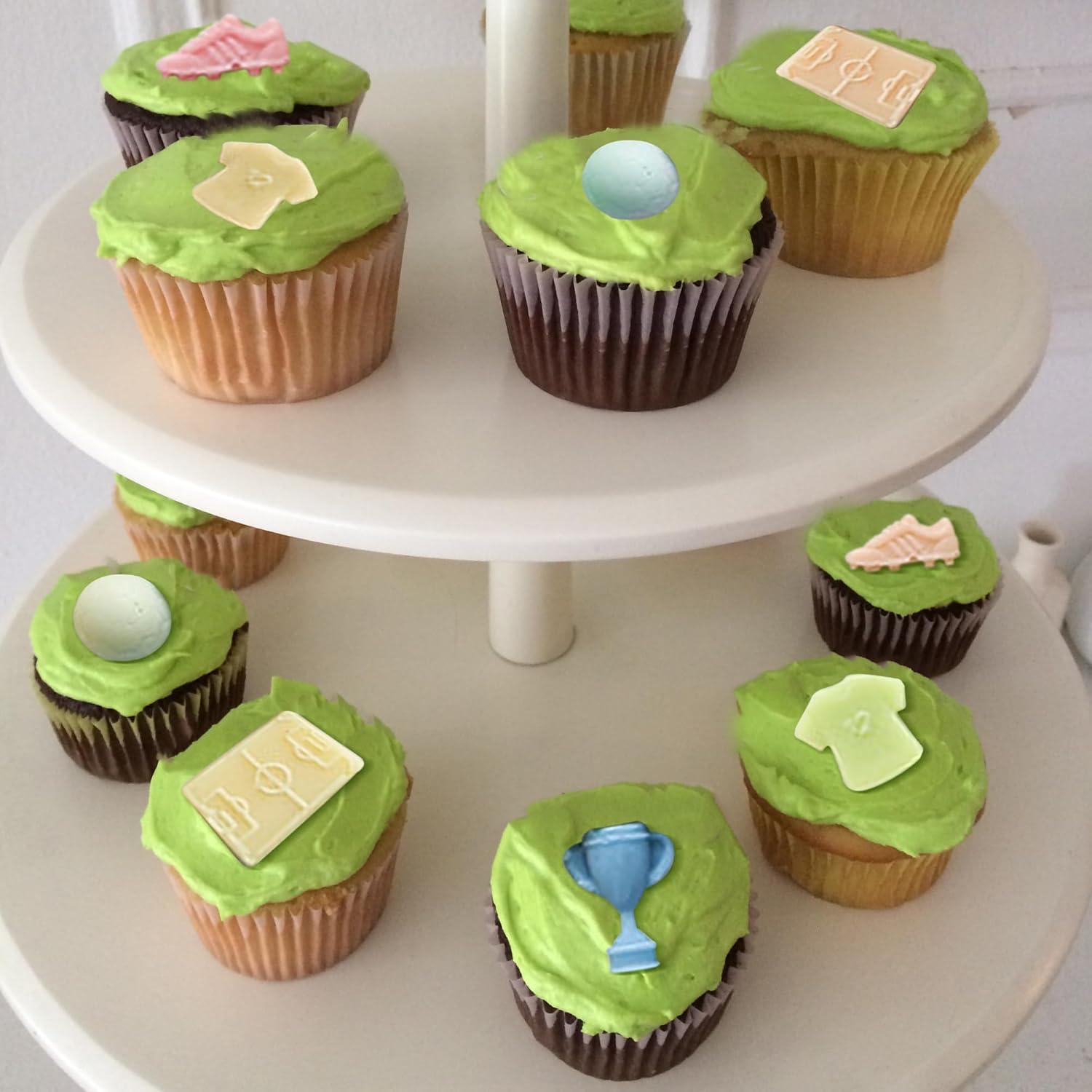 Molde de Silicona para Chocolate de Fútbol Ysqool 20 Cavidades