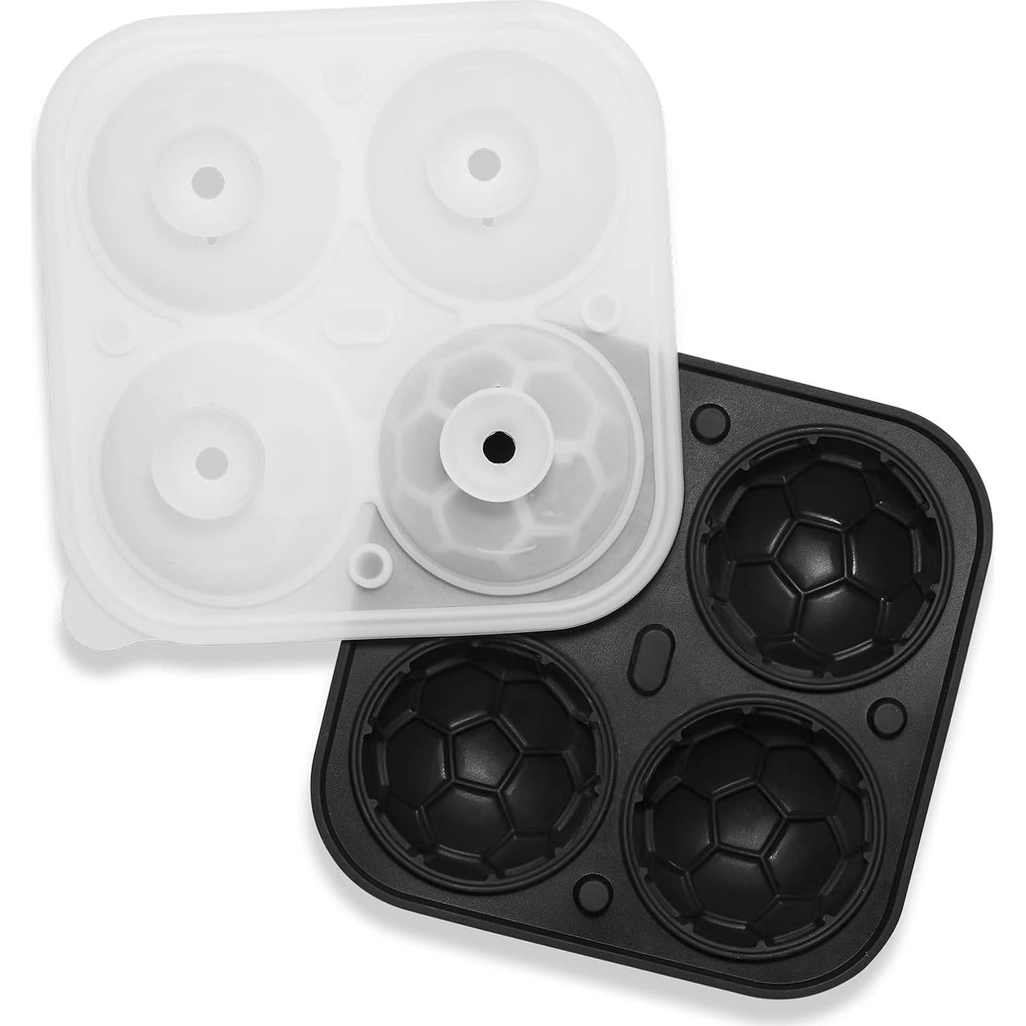 Molde de Hielo de Balón de Fútbol ACOOKEE Grande 5.6 cm