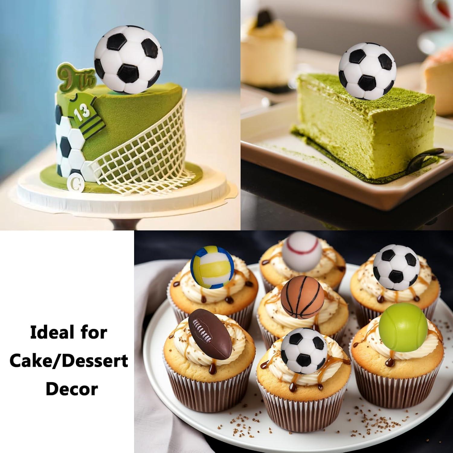 Molde de Silicona 3D Kackaidi para Balones Deportivos - 5 Piezas