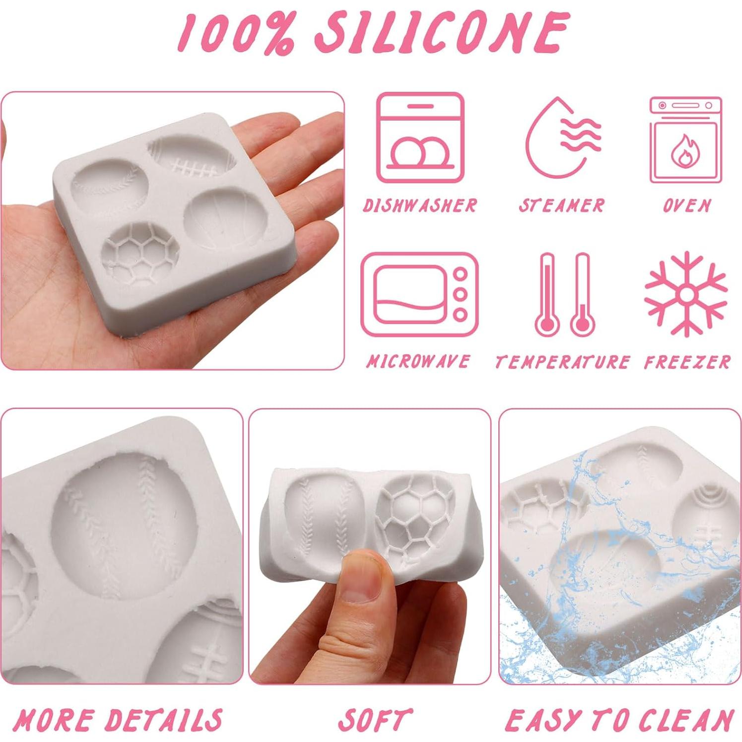 Moldes de Silicona para Pasteles Temáticos Caregene - Set de 2