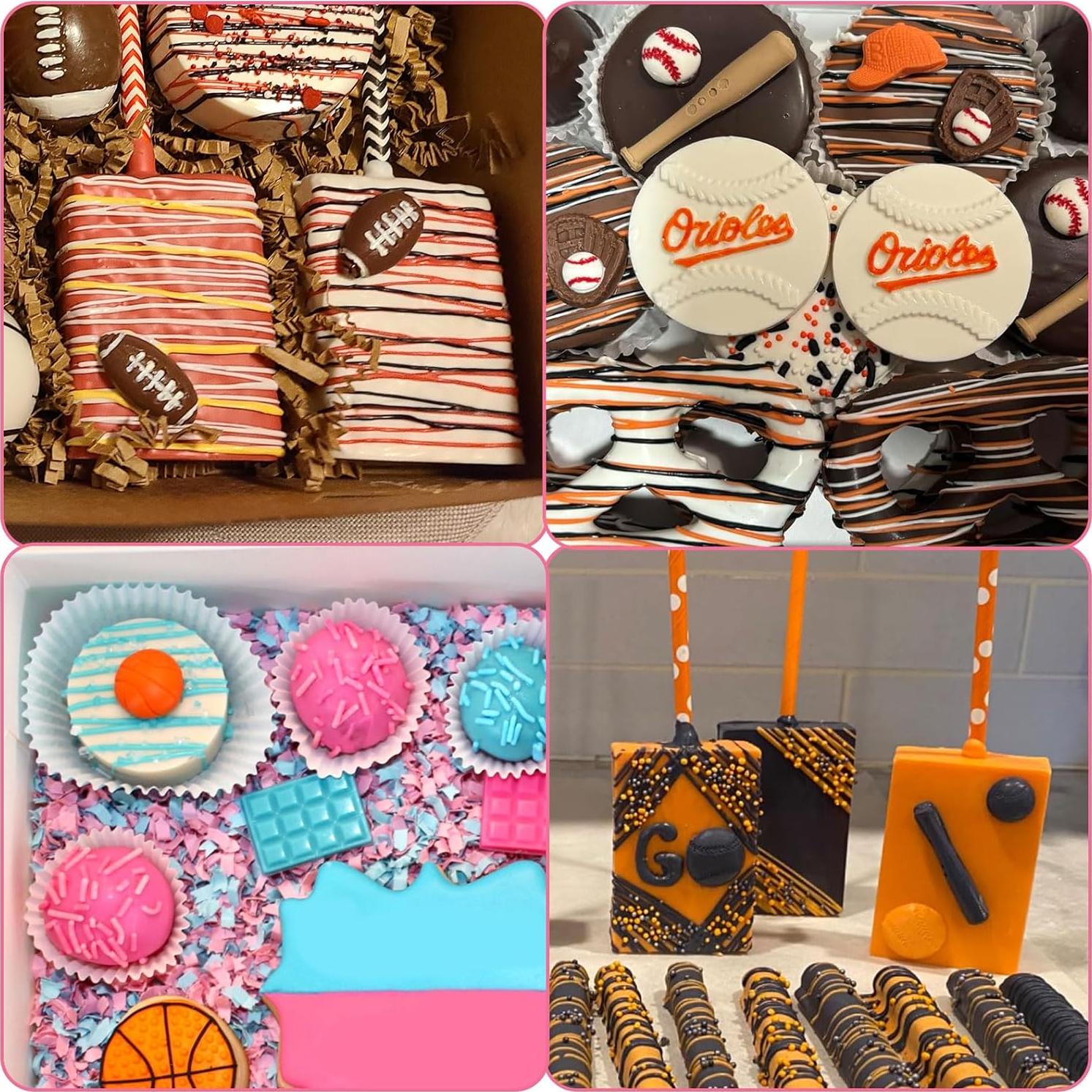 Moldes de Silicona para Pasteles Temáticos Caregene - Set de 2