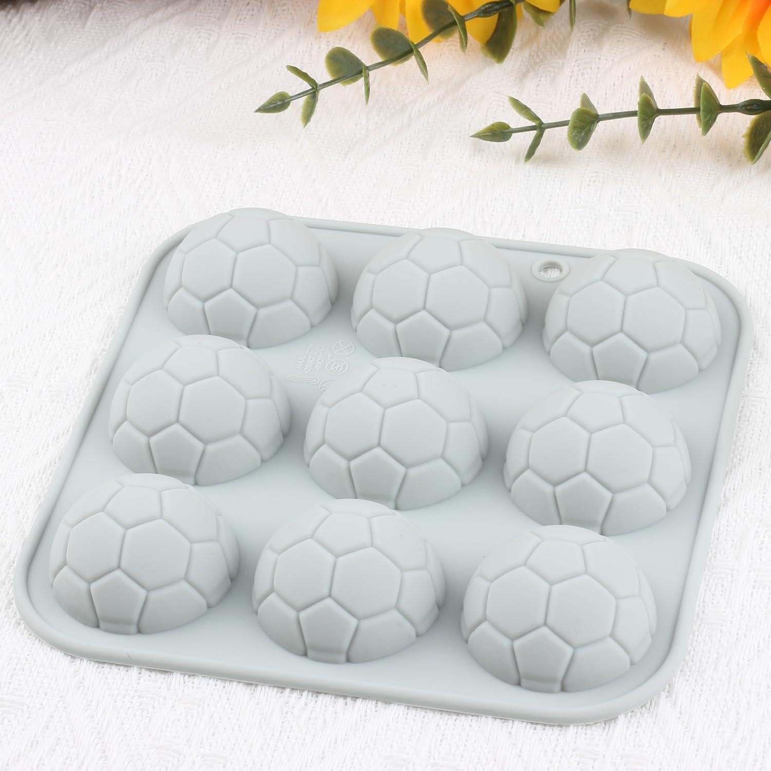 Molde de Silicona para Caramelos de Fútbol AIBOYA 9 Cavidades