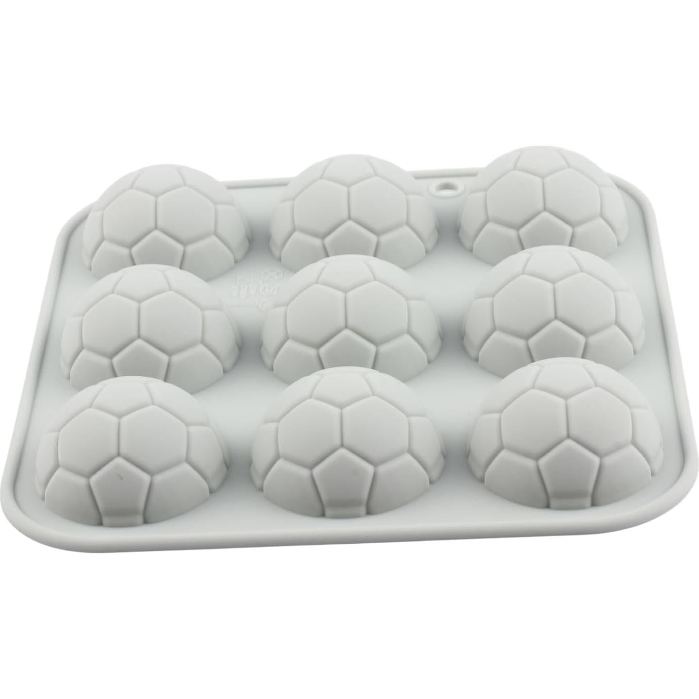 Molde de Silicona para Caramelos de Fútbol AIBOYA 9 Cavidades