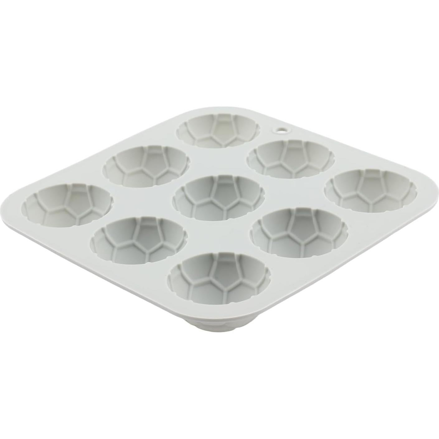 Molde de Silicona para Caramelos de Fútbol AIBOYA 9 Cavidades