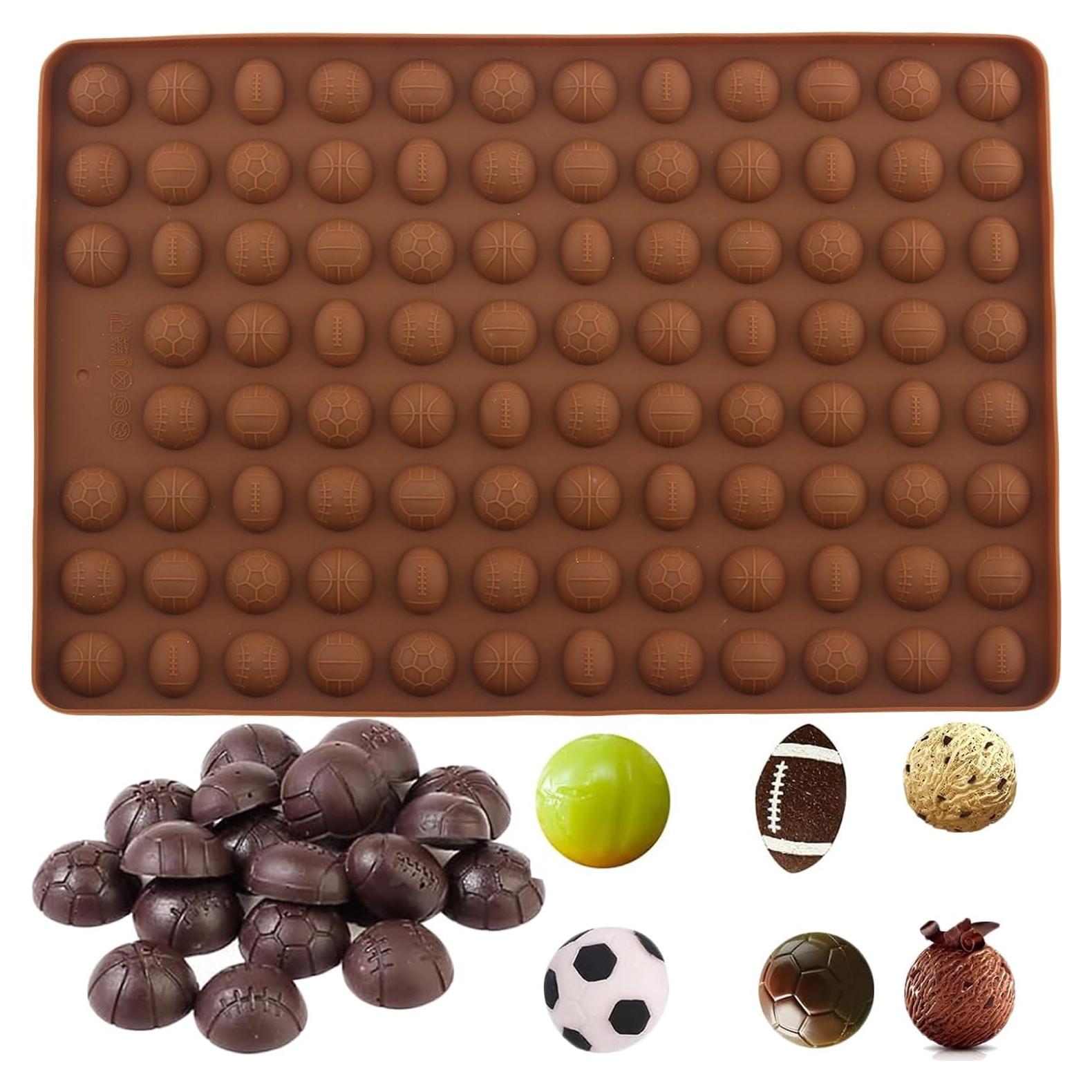 Molde de Silicona para Bolas Deportivas YIMINGMOLD 29.8x20 cm