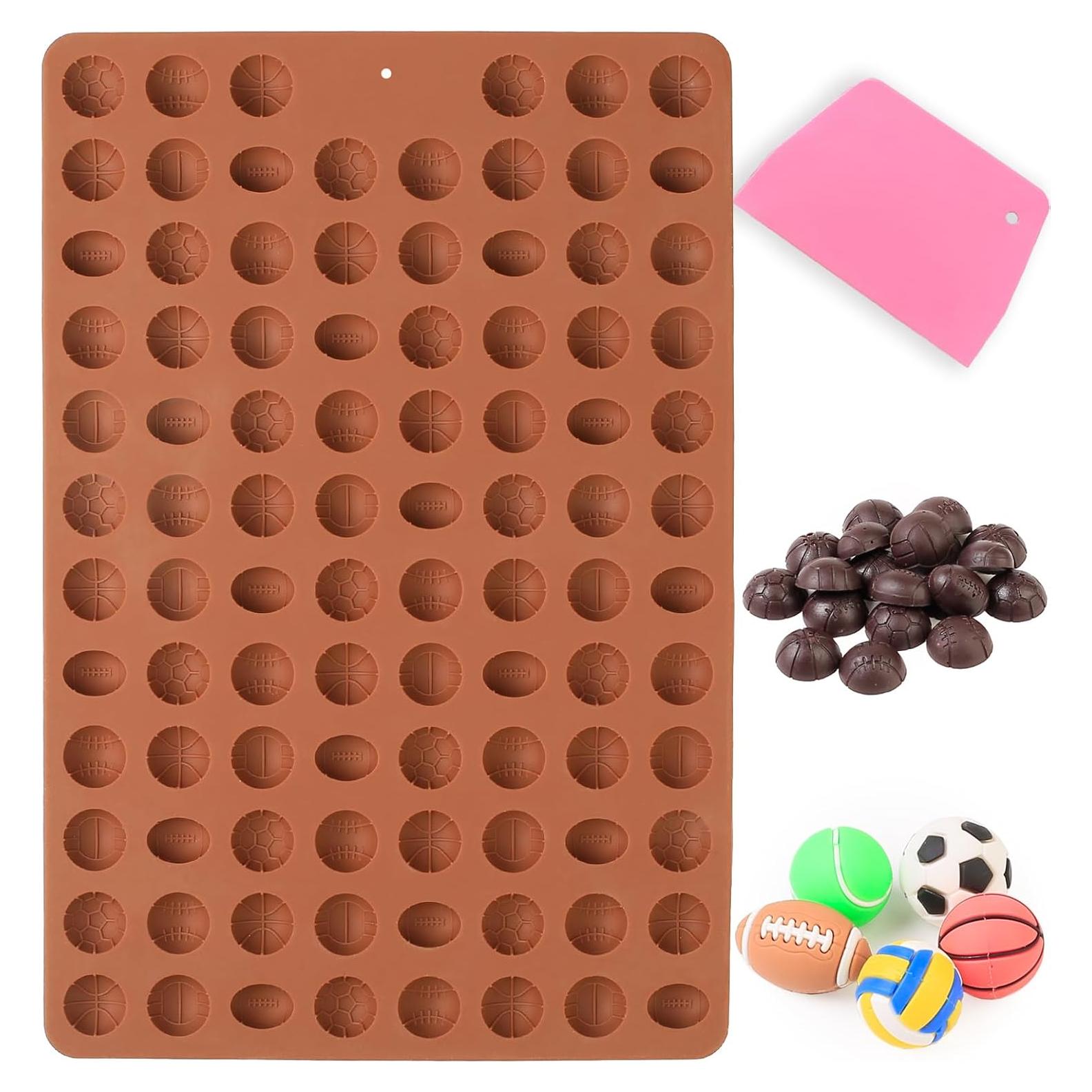 Molde de Silicona Amyandone para Mini Pelotas Deportivas 94 Cavidades