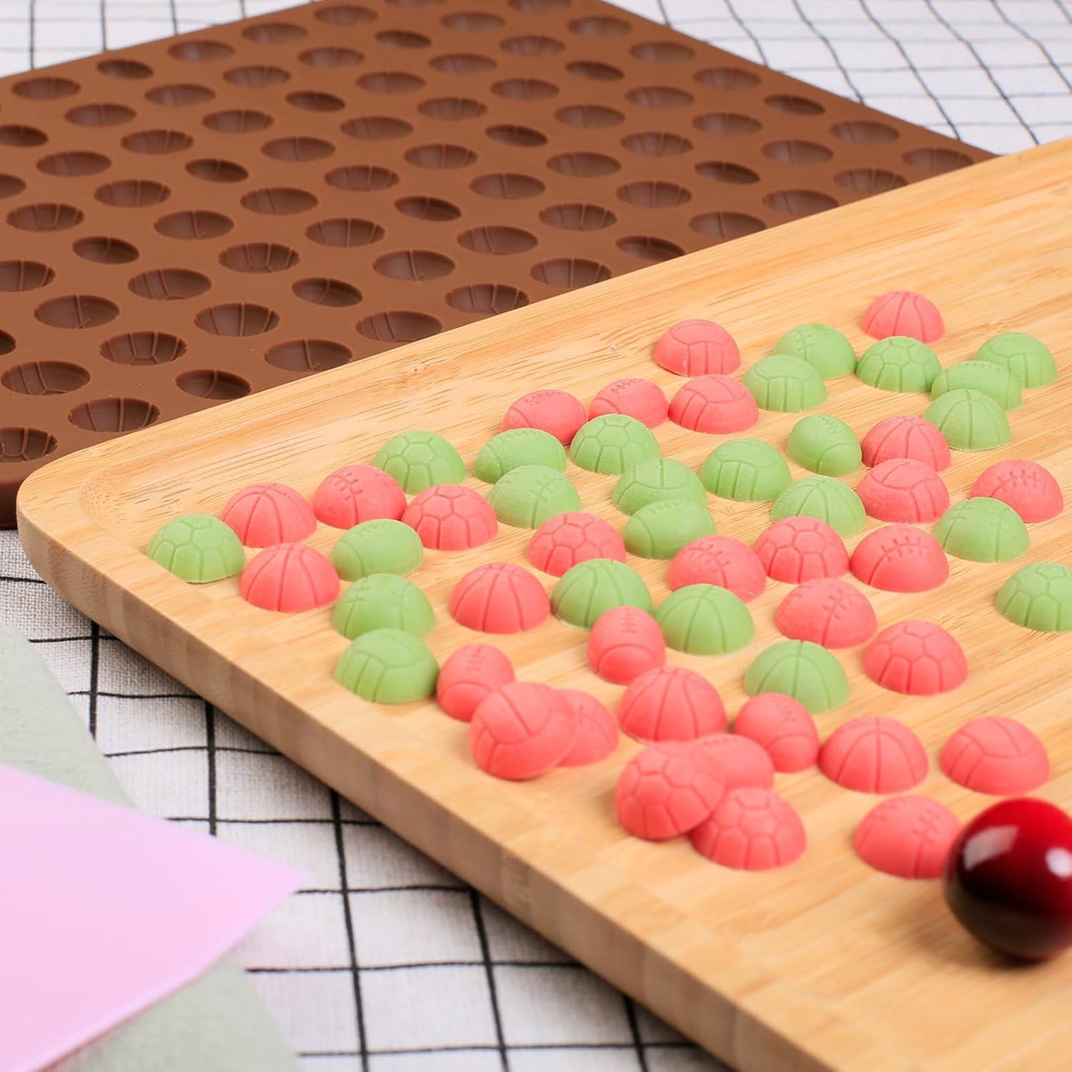 Molde de Silicona Amyandone para Mini Pelotas Deportivas 94 Cavidades