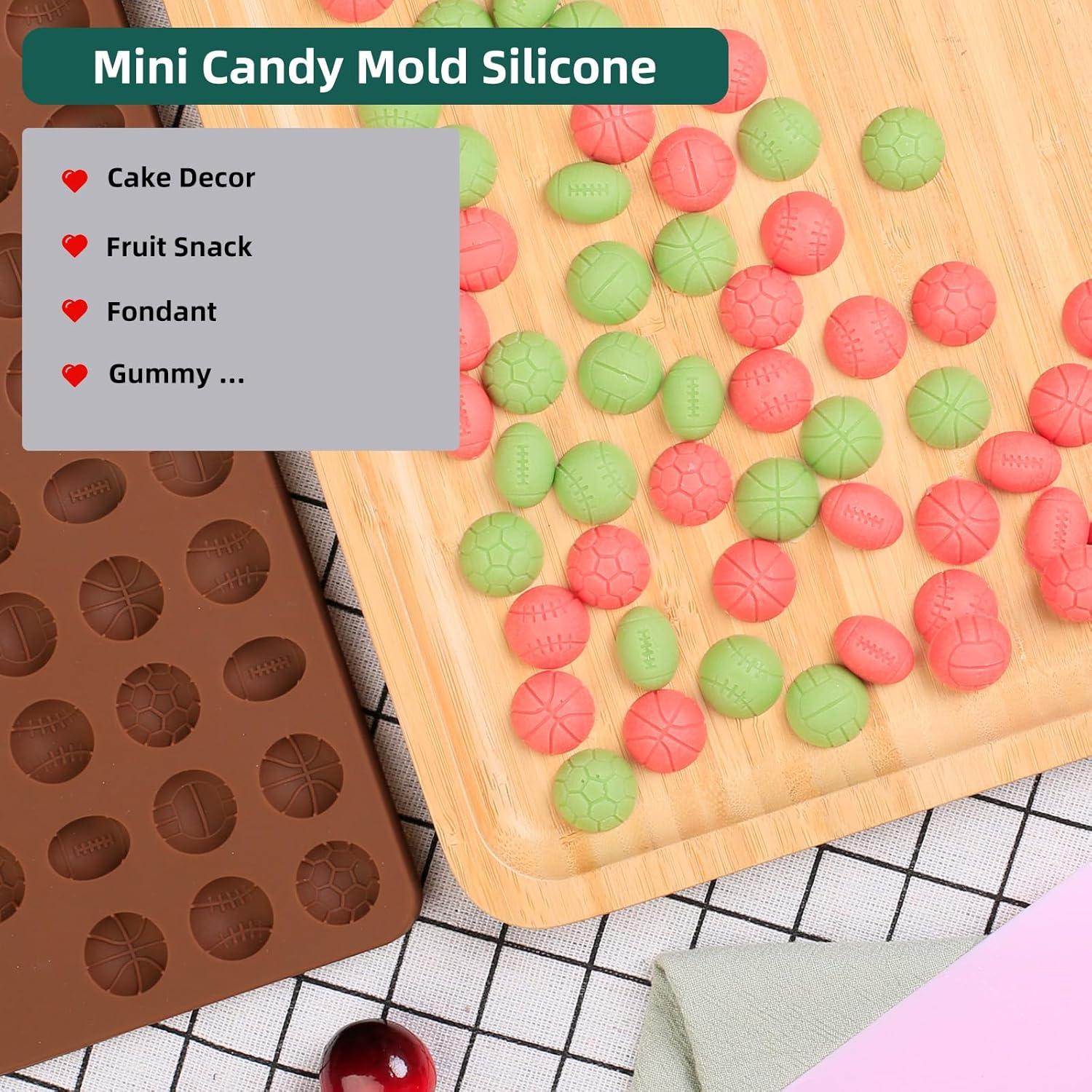 Molde de Silicona Amyandone para Mini Pelotas Deportivas 94 Cavidades