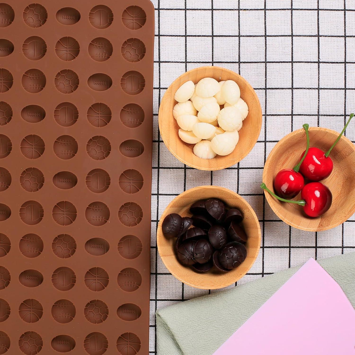 Molde de Silicona Amyandone para Mini Pelotas Deportivas 94 Cavidades