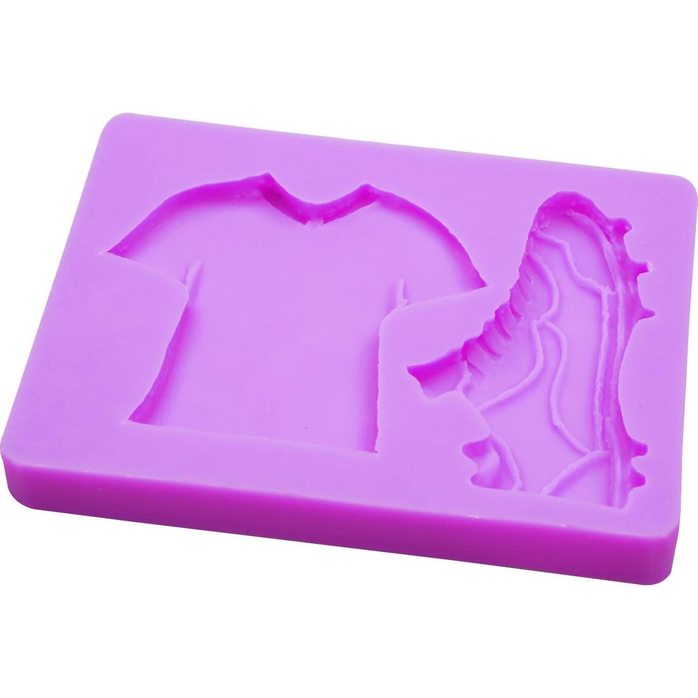 Juego de Moldes de Silicona Infovox para Fútbol - 10.2 cm