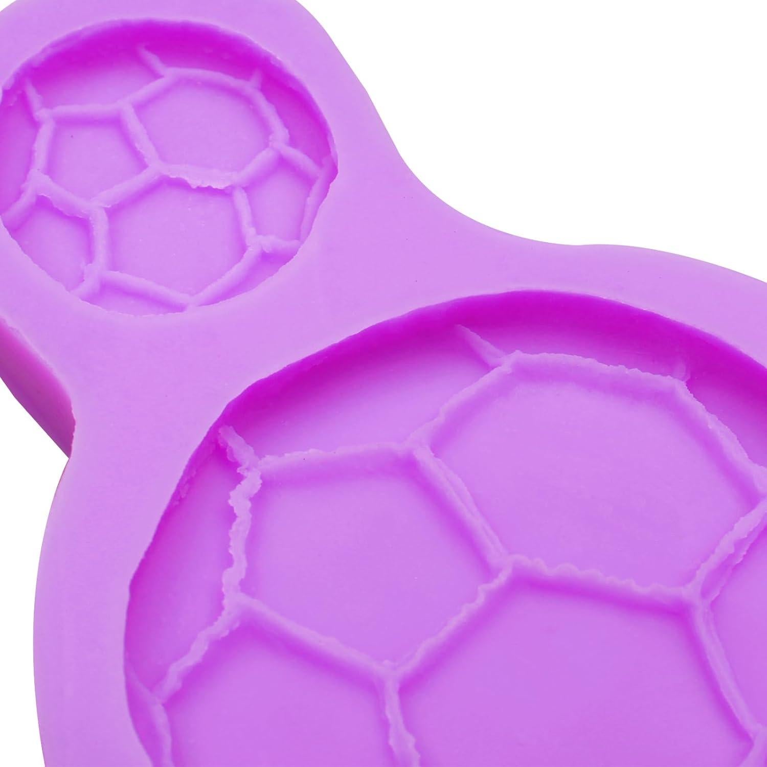 Juego de Moldes de Silicona Infovox para Fútbol - 10.2 cm