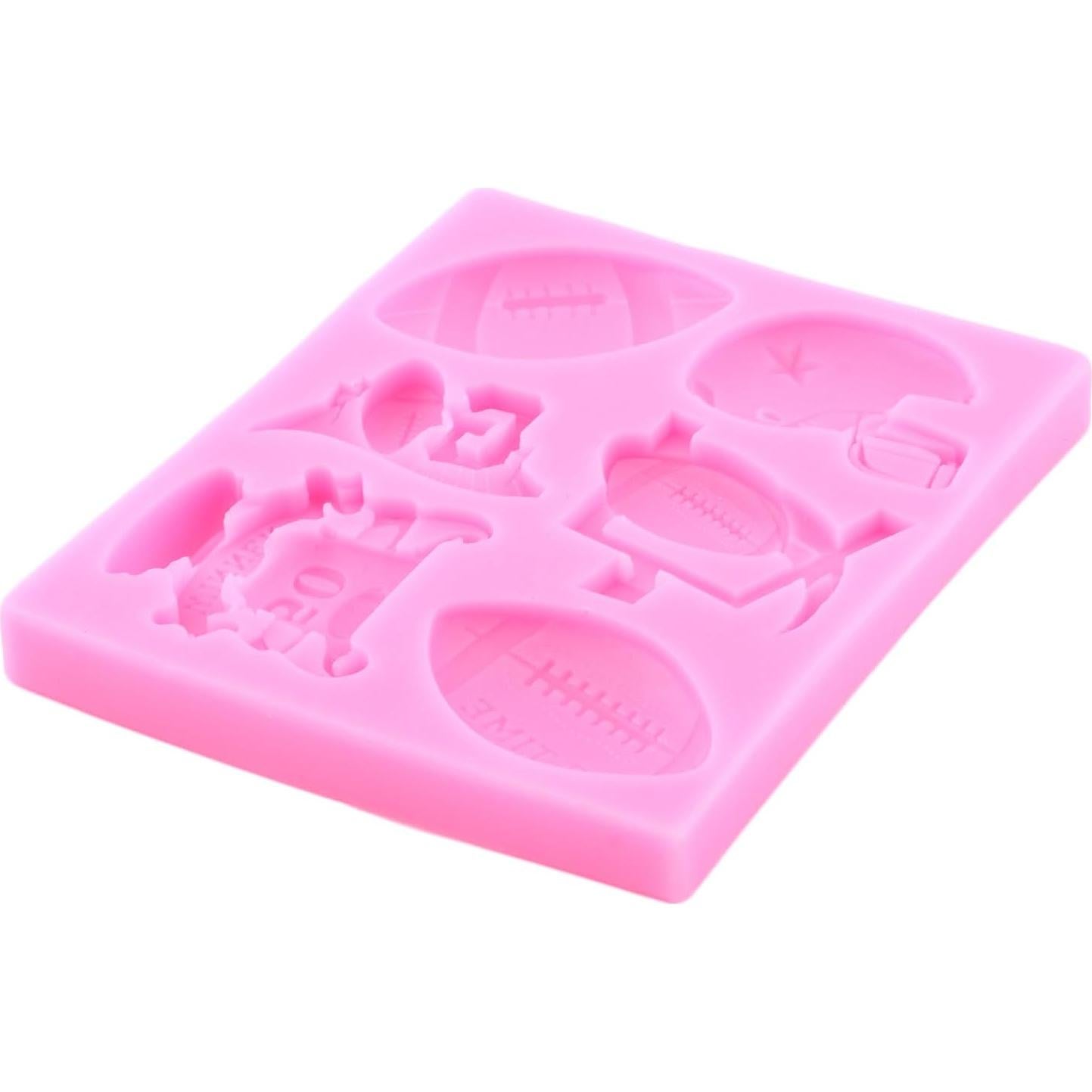 Molde de Silicona Deportivo para Pasteles XMOLDNMS 10.6x8.7cm
