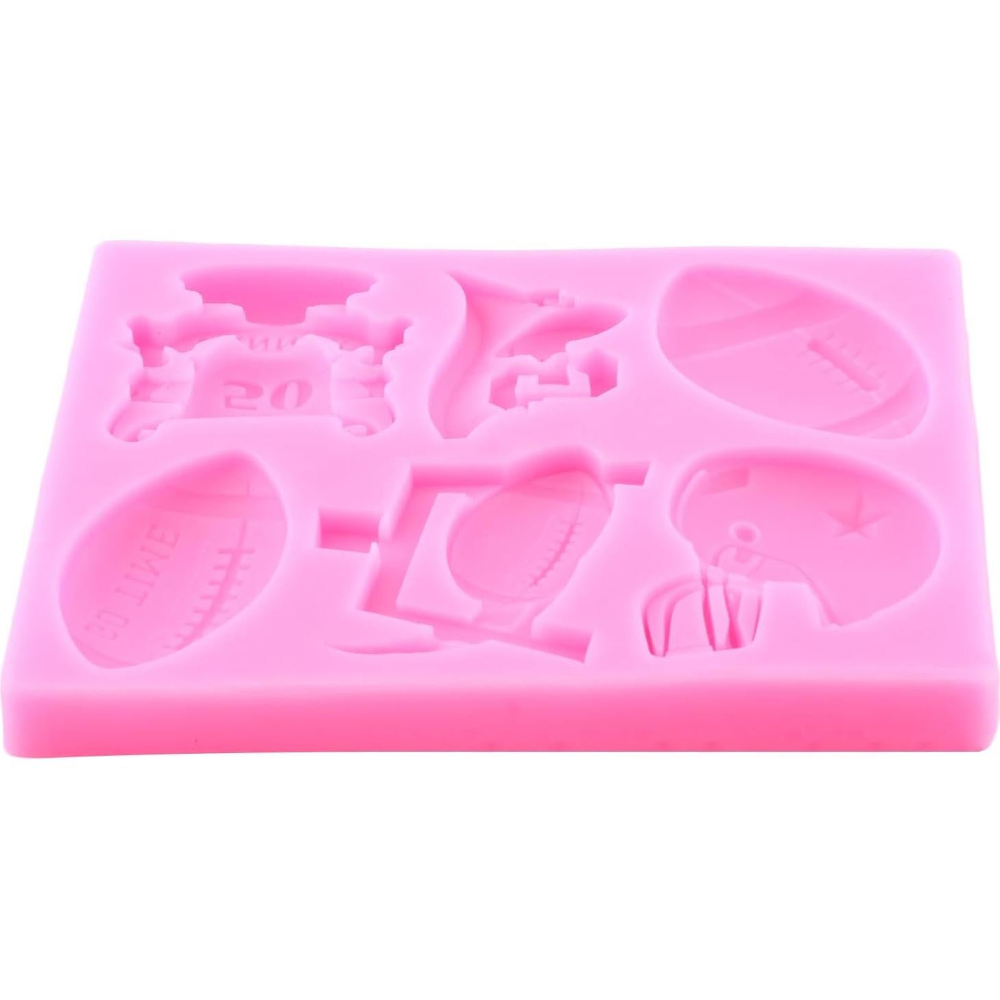 Molde de Silicona Deportivo para Pasteles XMOLDNMS 10.6x8.7cm