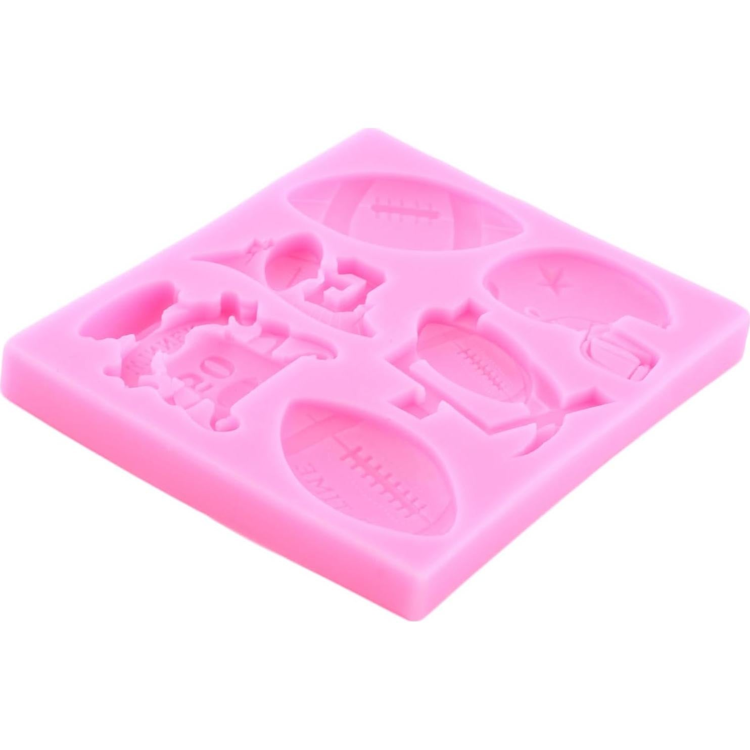 Molde de Silicona Deportivo para Pasteles XMOLDNMS 10.6x8.7cm