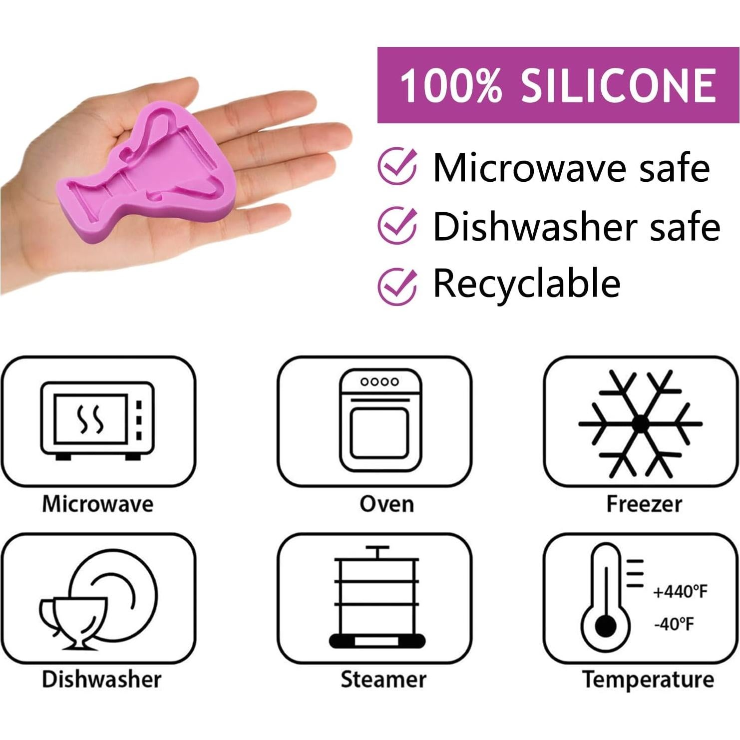 Moldes de Silicona para Fondant de Fútbol Acvcatto - 4 Piezas