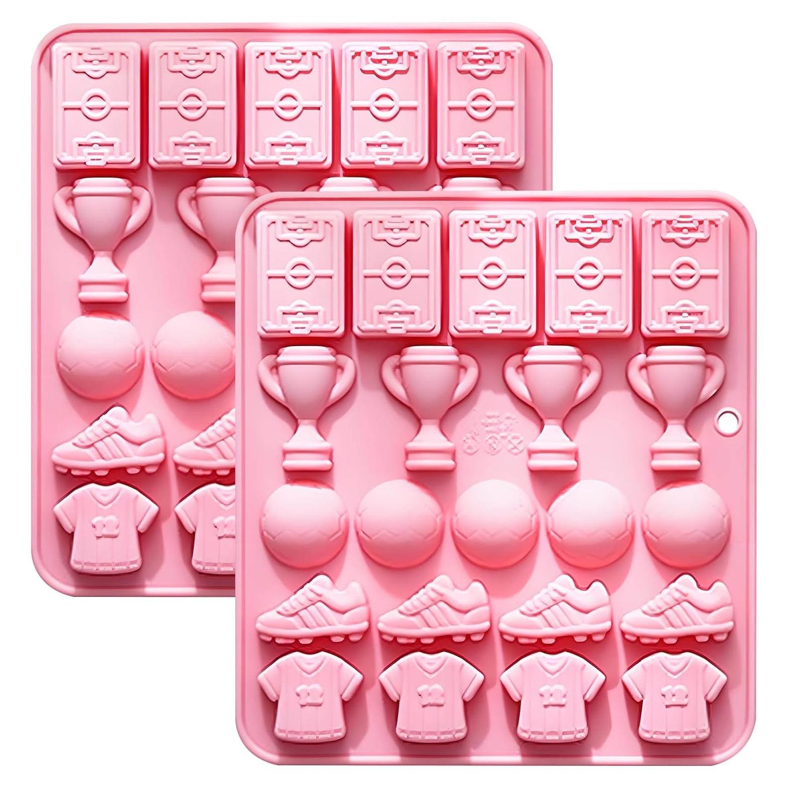 Molde de Silicona Fchil Deportivo Rosa - Trofeos, Balones, Camisetas