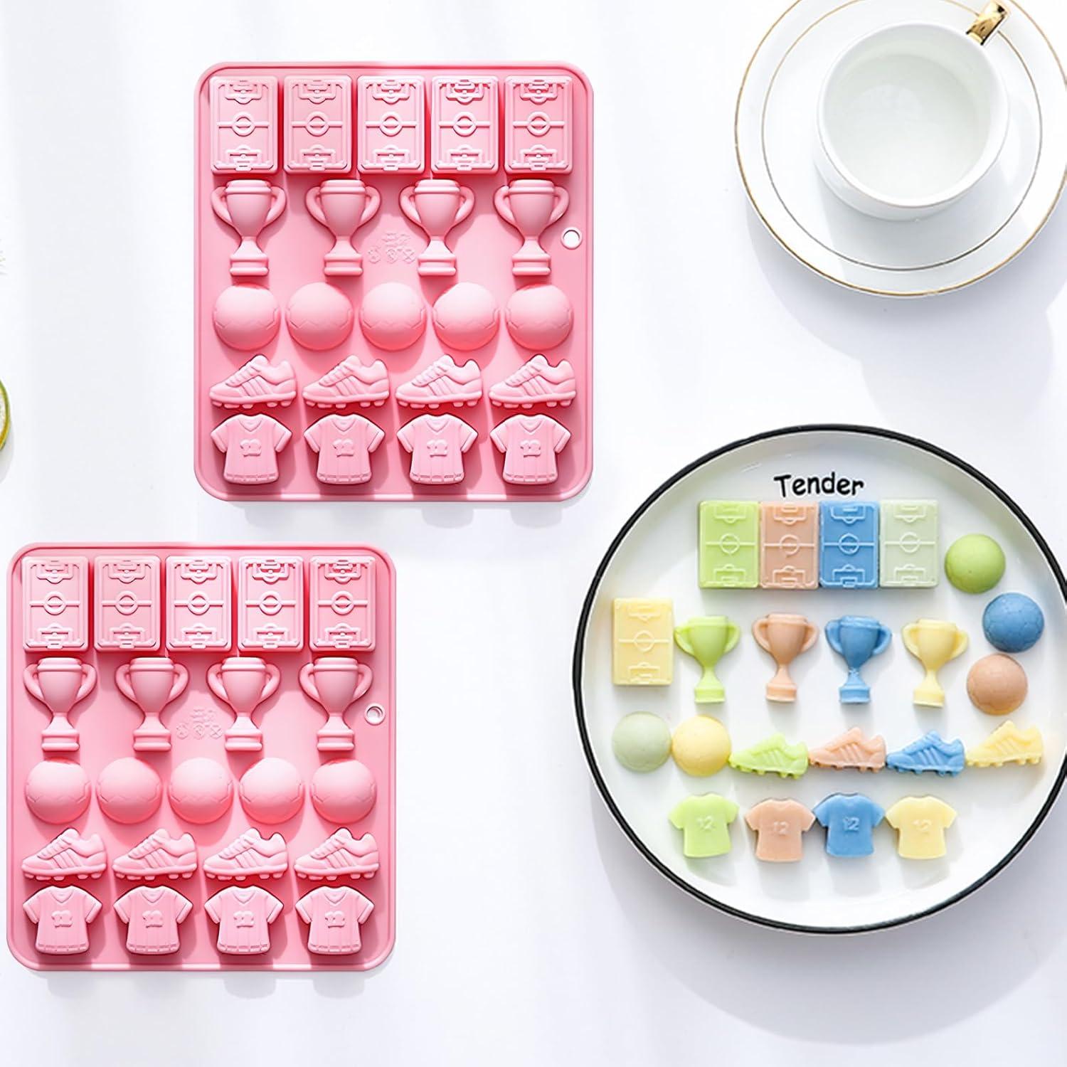 Molde de Silicona Fchil Deportivo Rosa - Trofeos, Balones, Camisetas