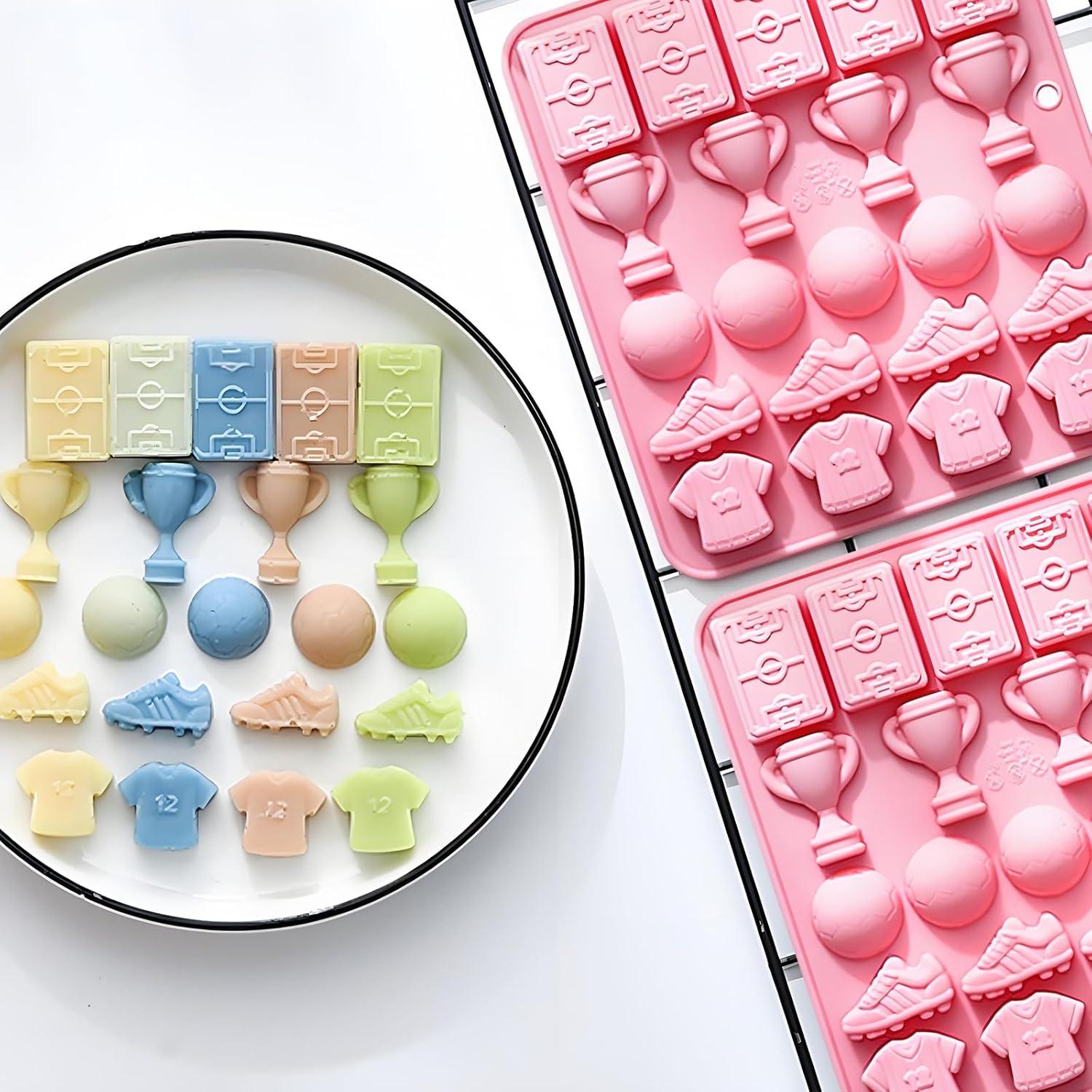 Molde de Silicona Fchil Deportivo Rosa - Trofeos, Balones, Camisetas