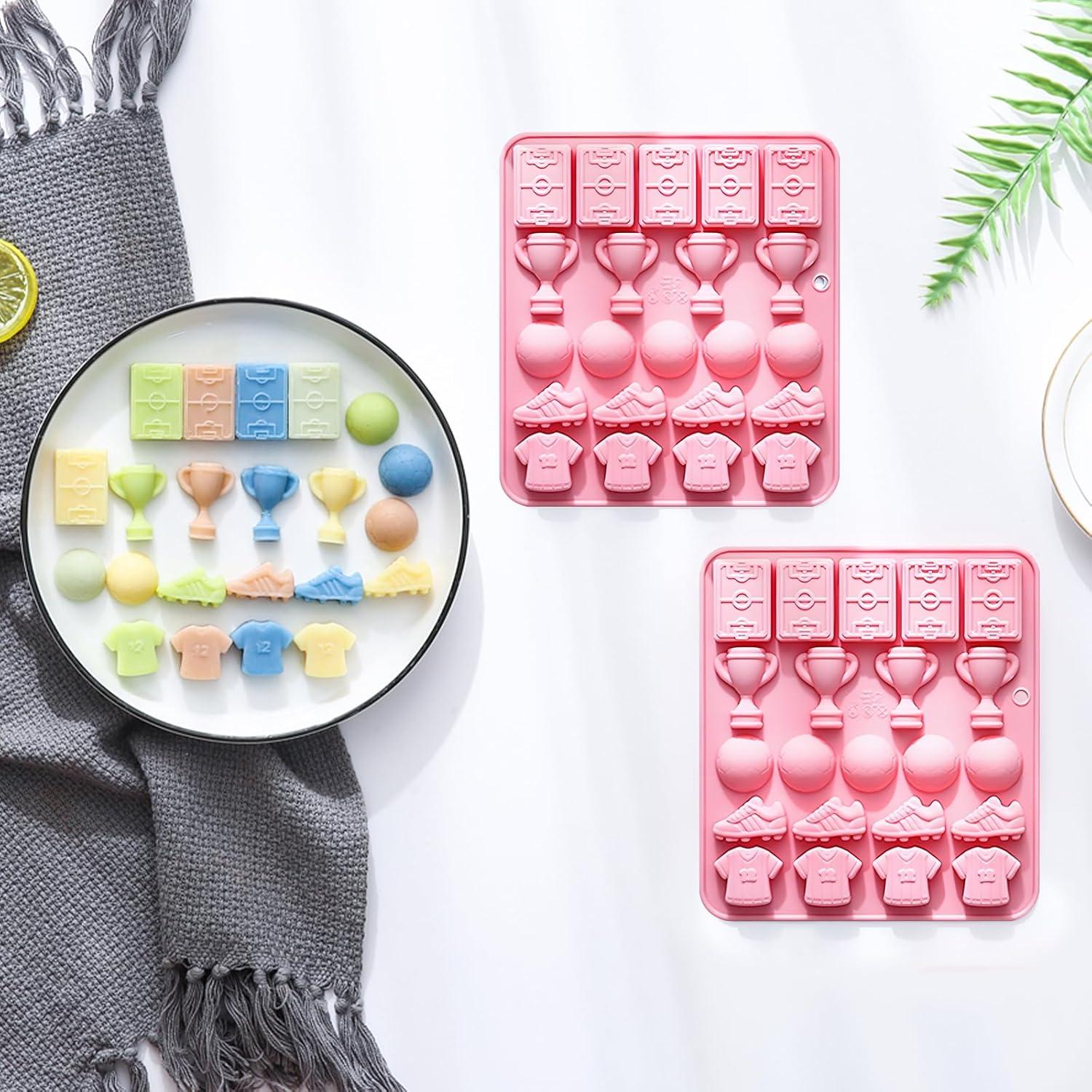 Molde de Silicona Fchil Deportivo Rosa - Trofeos, Balones, Camisetas