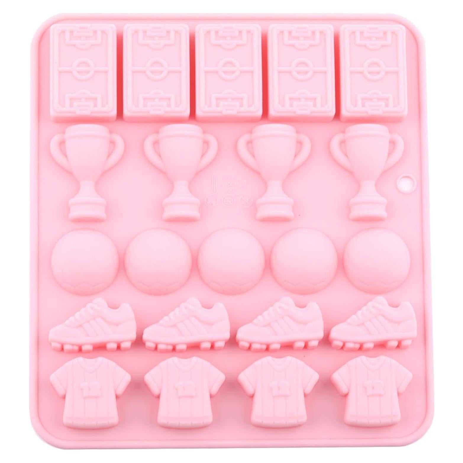 Moldes de Silicona para Caramelo AIBOYA Fútbol 17x15cm