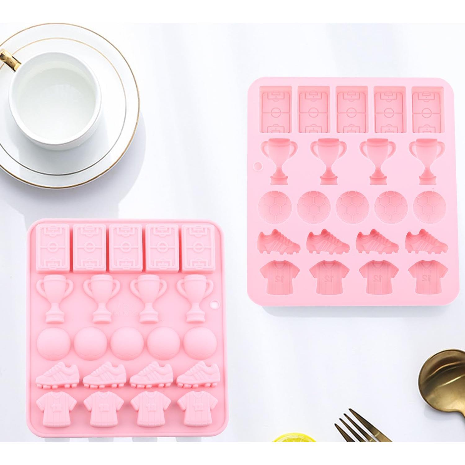 Moldes de Silicona para Caramelo AIBOYA Fútbol 17x15cm