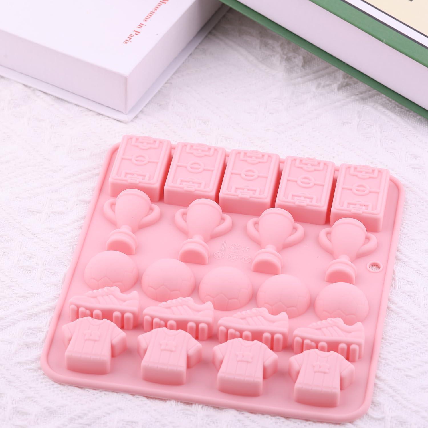 Moldes de Silicona para Caramelo AIBOYA Fútbol 17x15cm