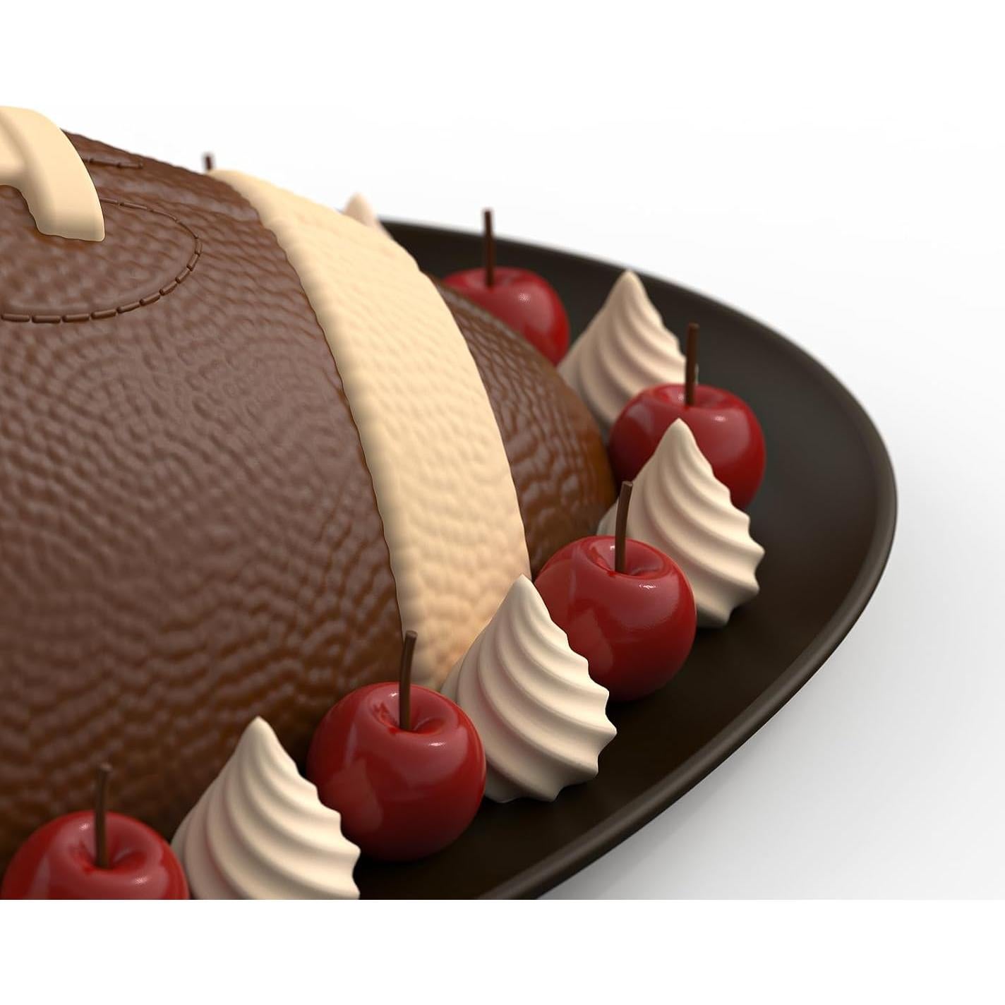 Molde de Silicona Antiadherente Frutasky para Pastel de Fútbol 30 cm