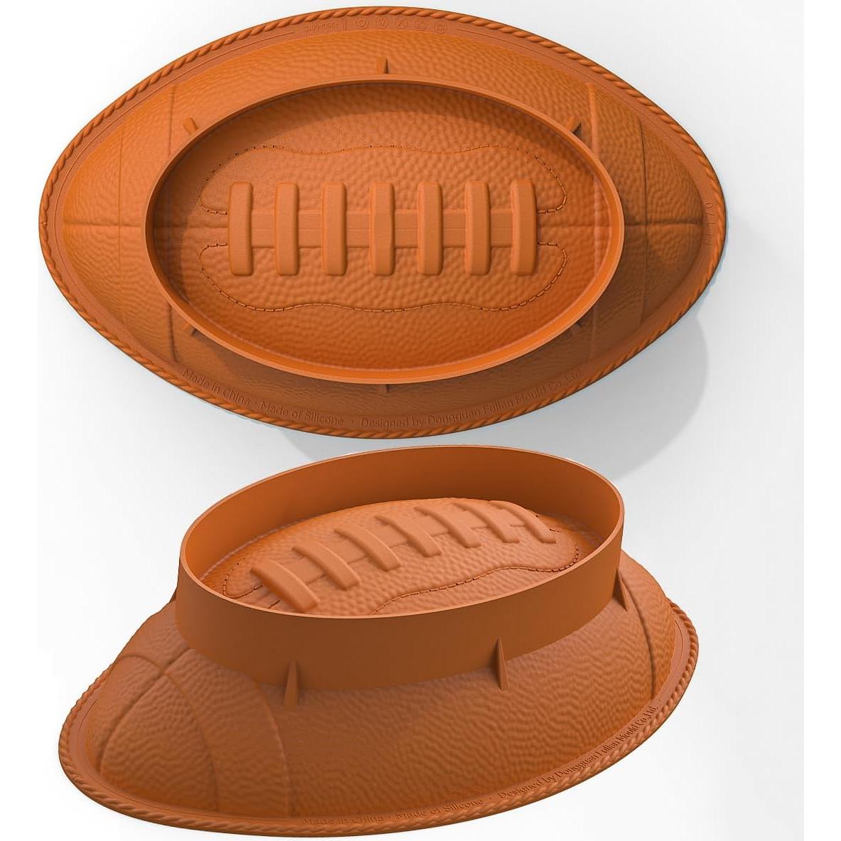 Molde de Silicona Antiadherente Frutasky para Pastel de Fútbol 30 cm