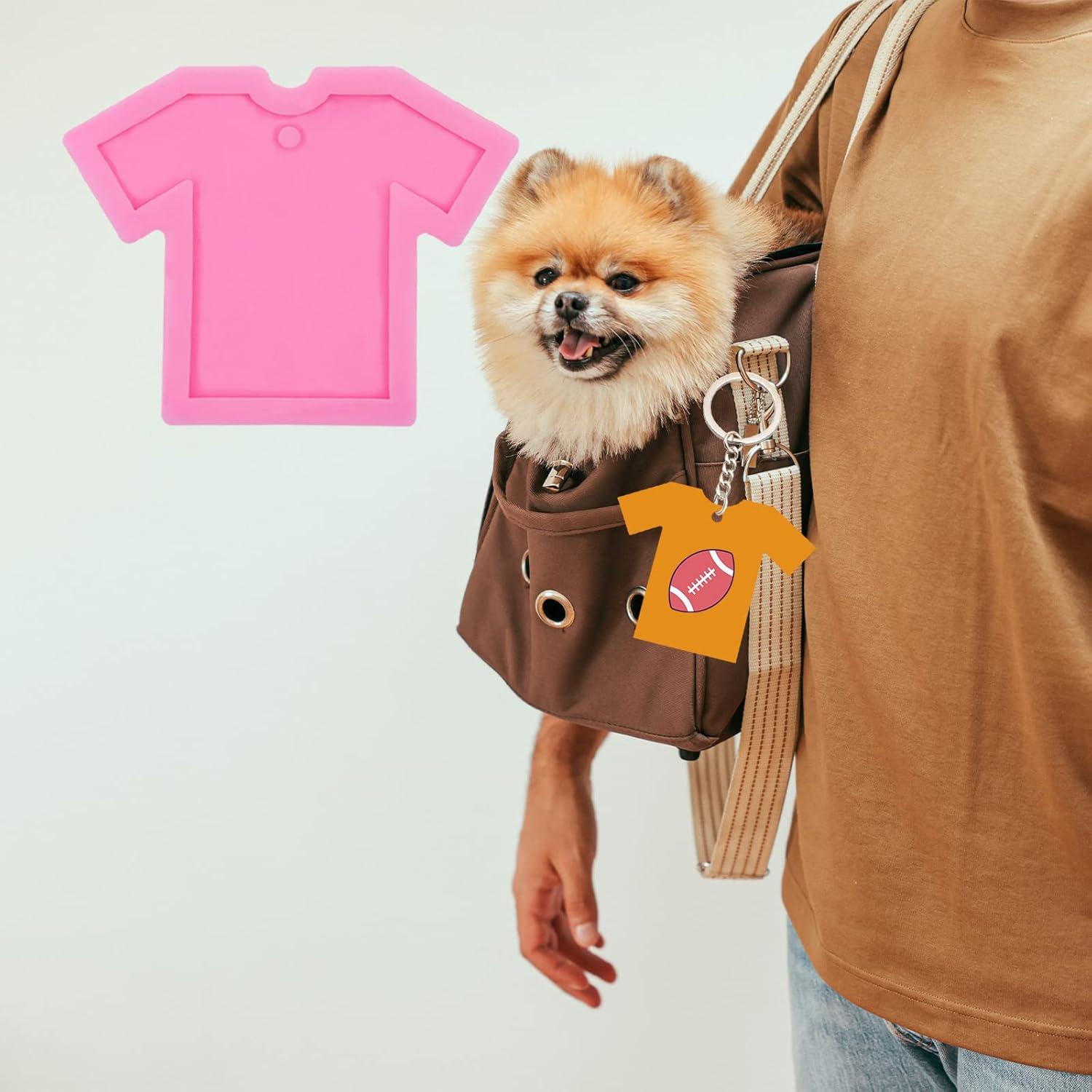 Kit de Moldes de Silicona para Llaveros de Fútbol y Rugby - 4 Pcs