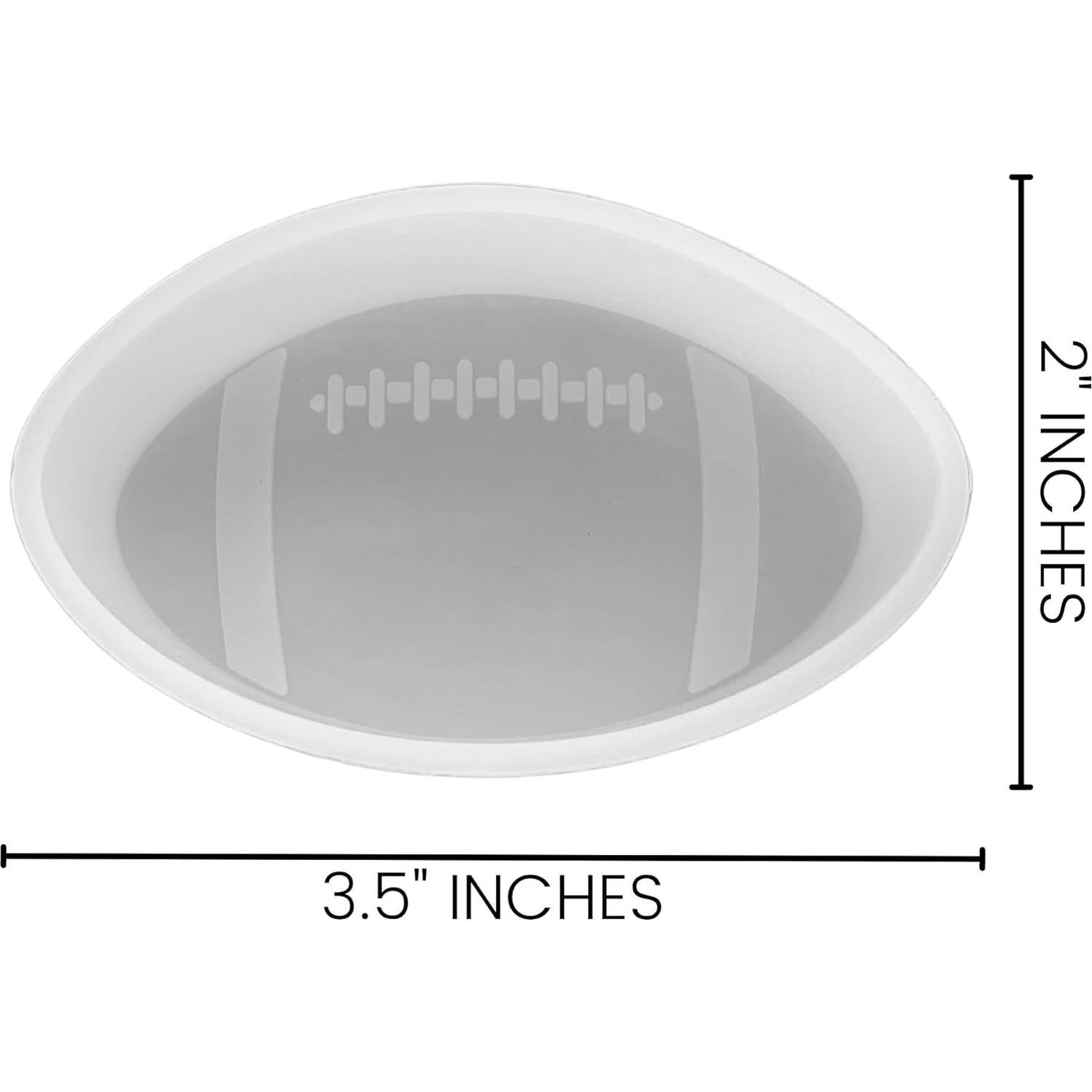 Molde de Silicona para Freshie de Fútbol Lashicorn 8.89 cm