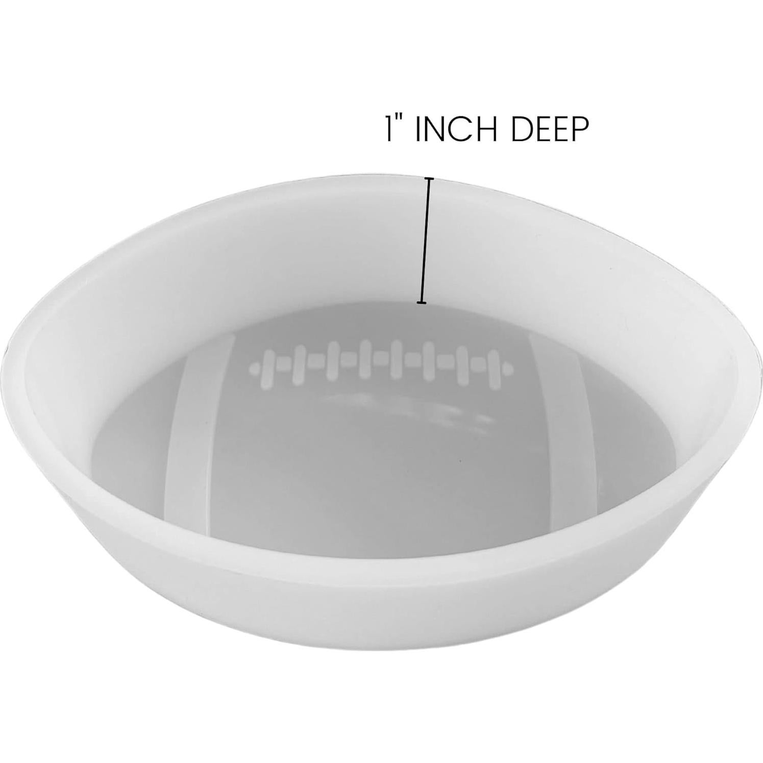 Molde de Silicona para Freshie de Fútbol Lashicorn 8.89 cm