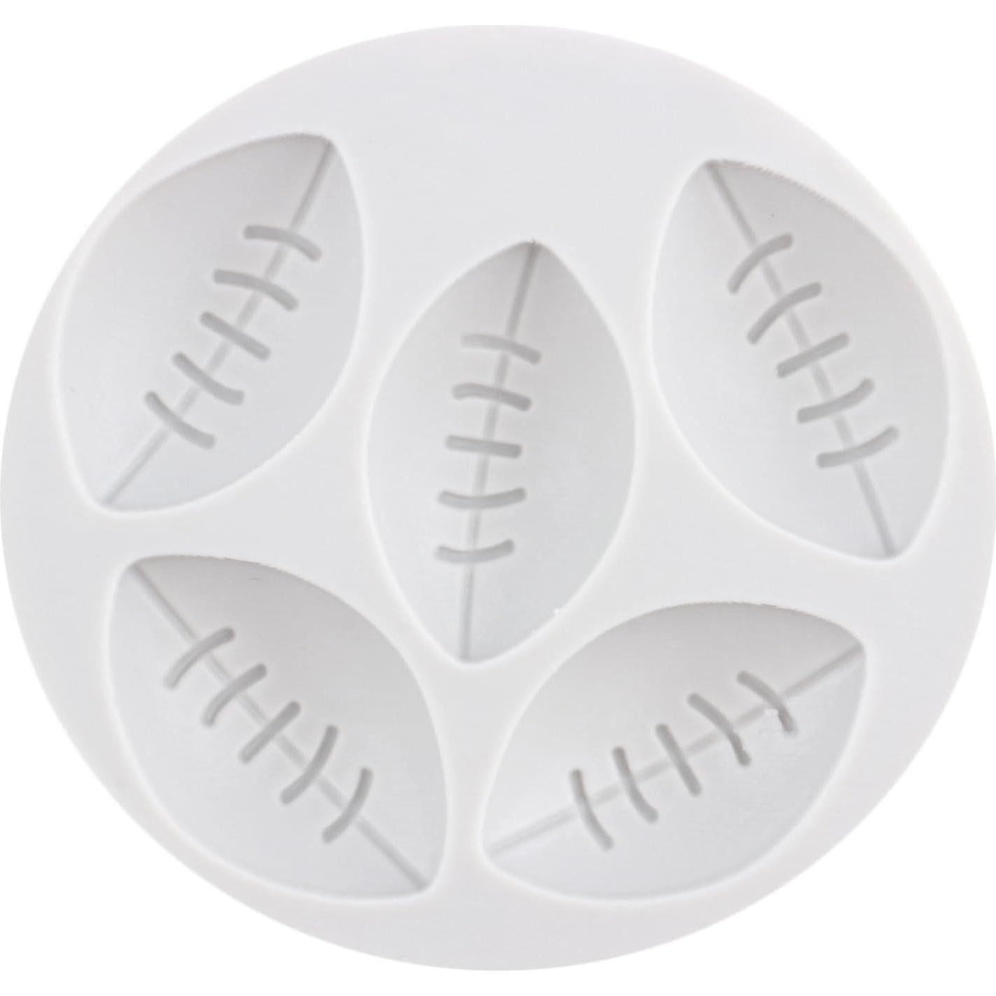 Set de 3 Moldes de Silicona FCKEMLDS para Fondant Deportivo