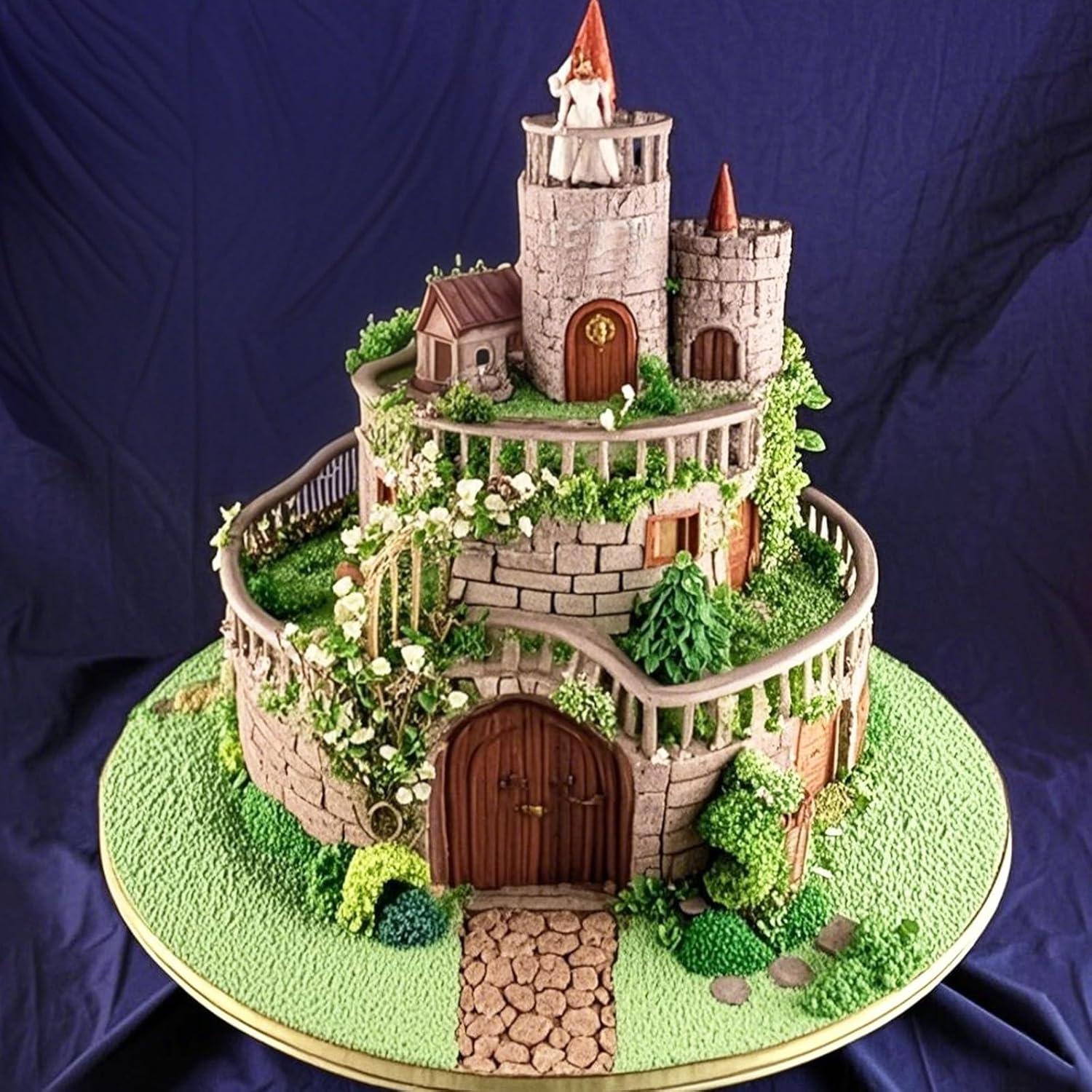 Moldes de Silicona para Chocolate Muyulin - 3 Piezas Texturizadas