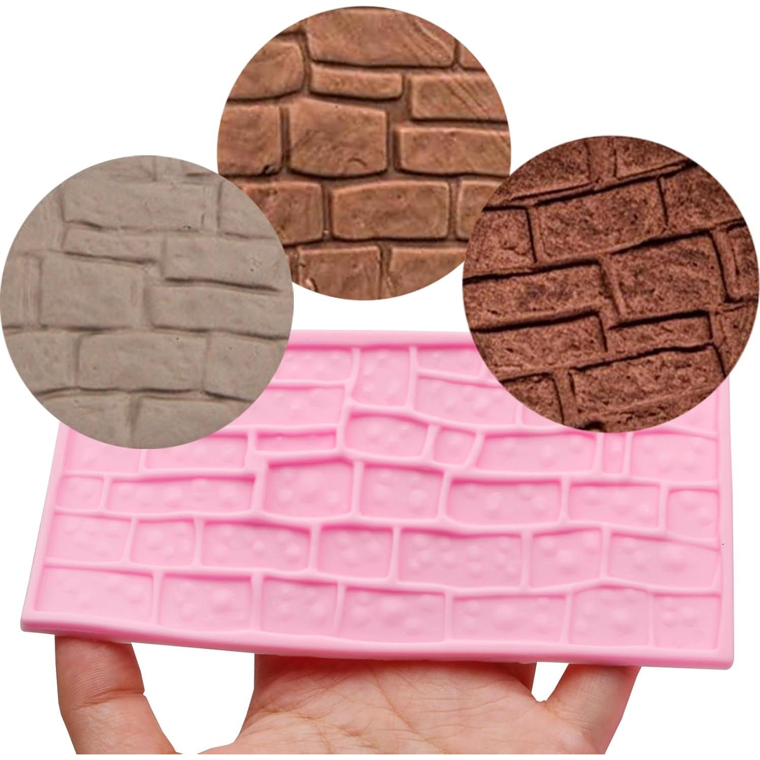 Moldes de Silicona para Chocolate Muyulin - 3 Piezas Texturizadas