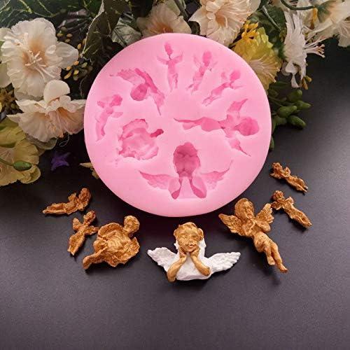 Molde de Silicona 3D Hadas Ángel Playing Mold 10cm