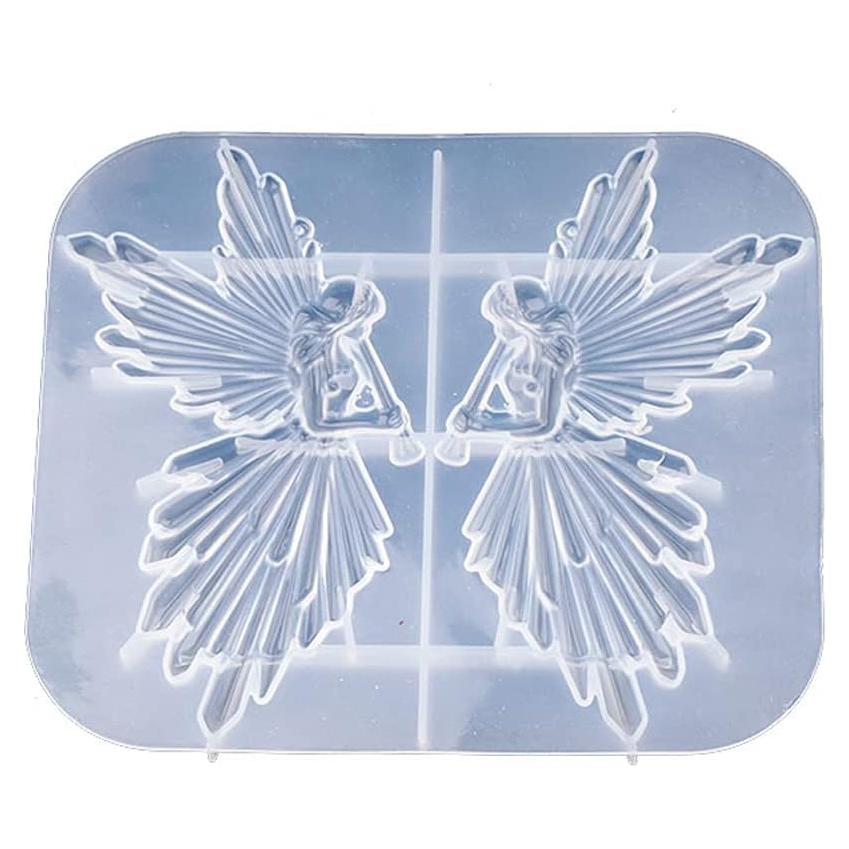 Molde de Silicona Cestony Hada Ángel para Joyería DIY
