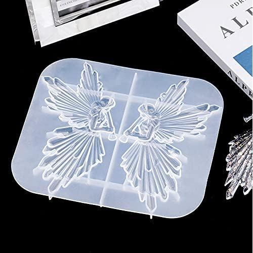 Molde de Silicona Cestony Hada Ángel para Joyería DIY