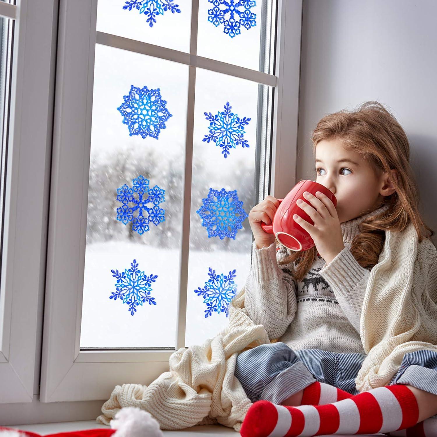 Moldes de Silicona NiArt 4PCS Copo de Nieve 10.6 cm