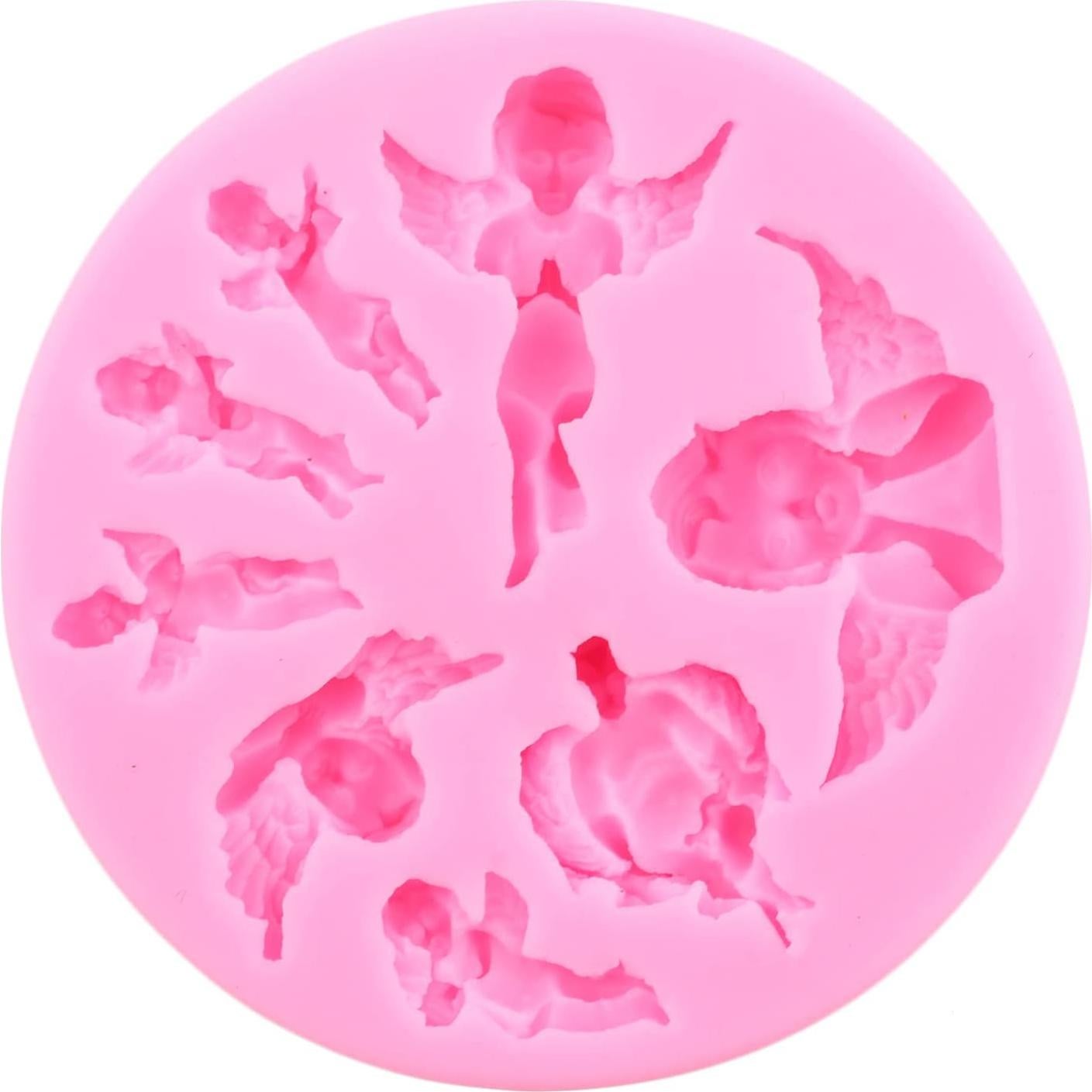 Set de 5 Moldes de Silicona para Fondant LKDQUTHM