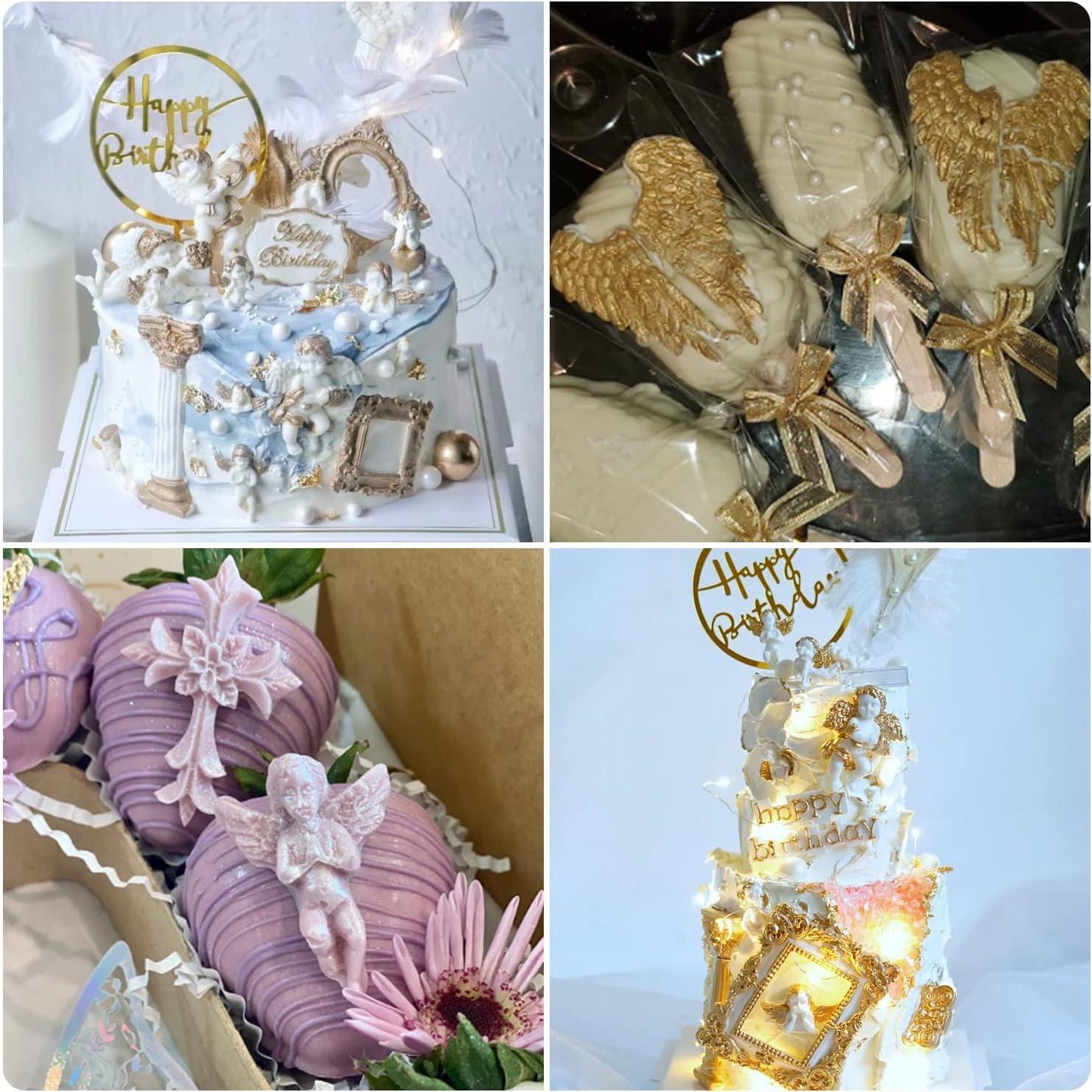 Set de 5 Moldes de Silicona para Fondant LKDQUTHM