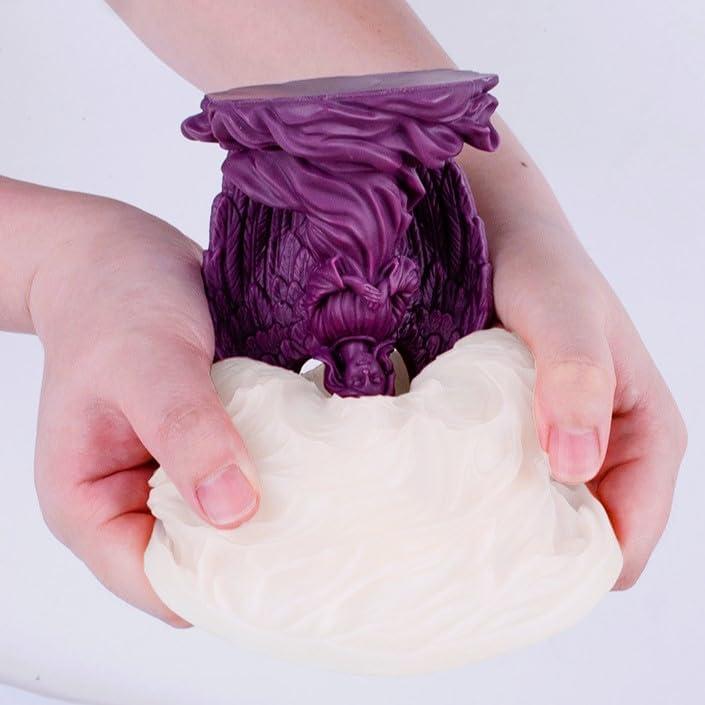 Molde de Silicona Ángel Alado Resnova 9.4x9.9 cm para Jabón y Velas