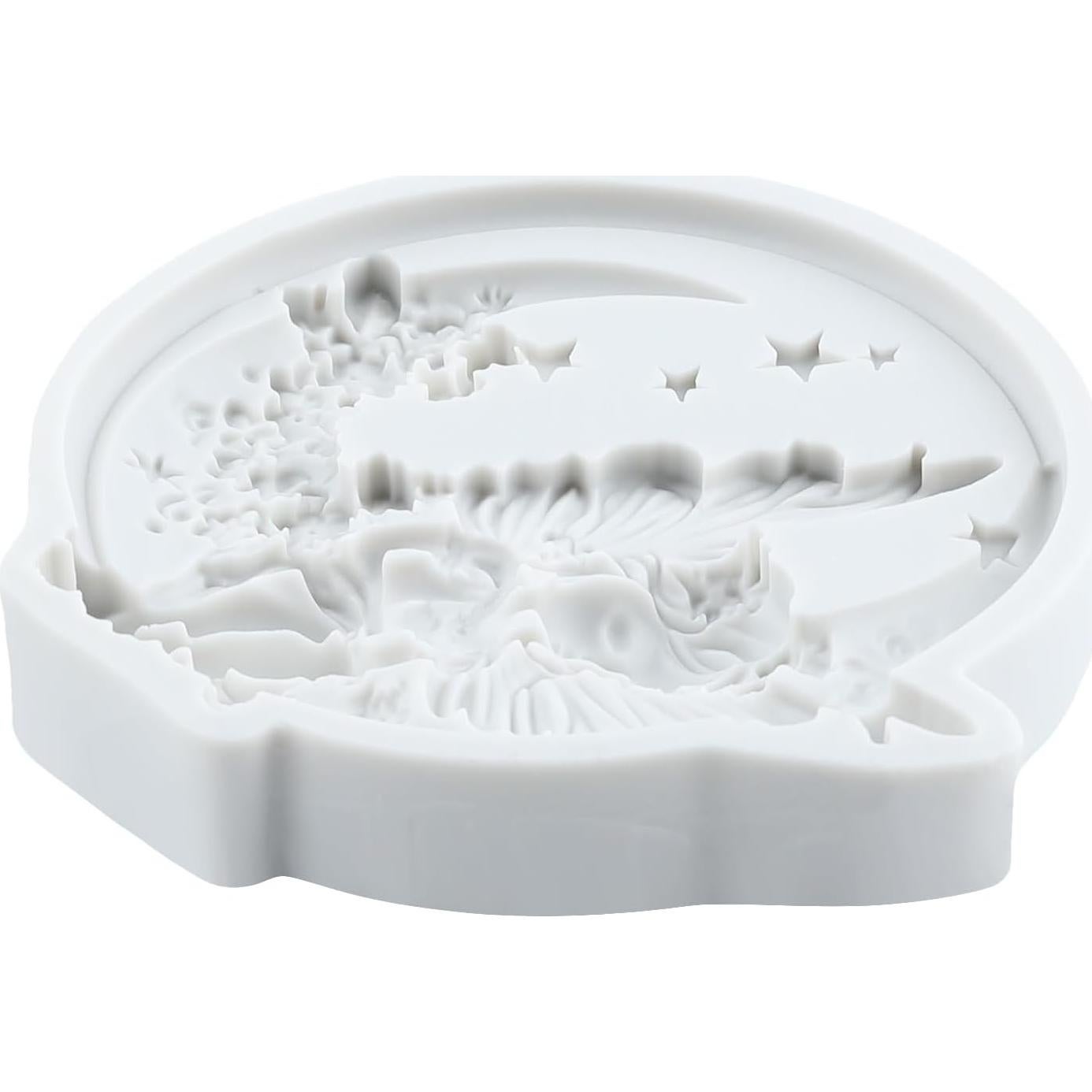 Molde de Silicona Mariposa Hada Lingzhi 8.07x7.29 cm